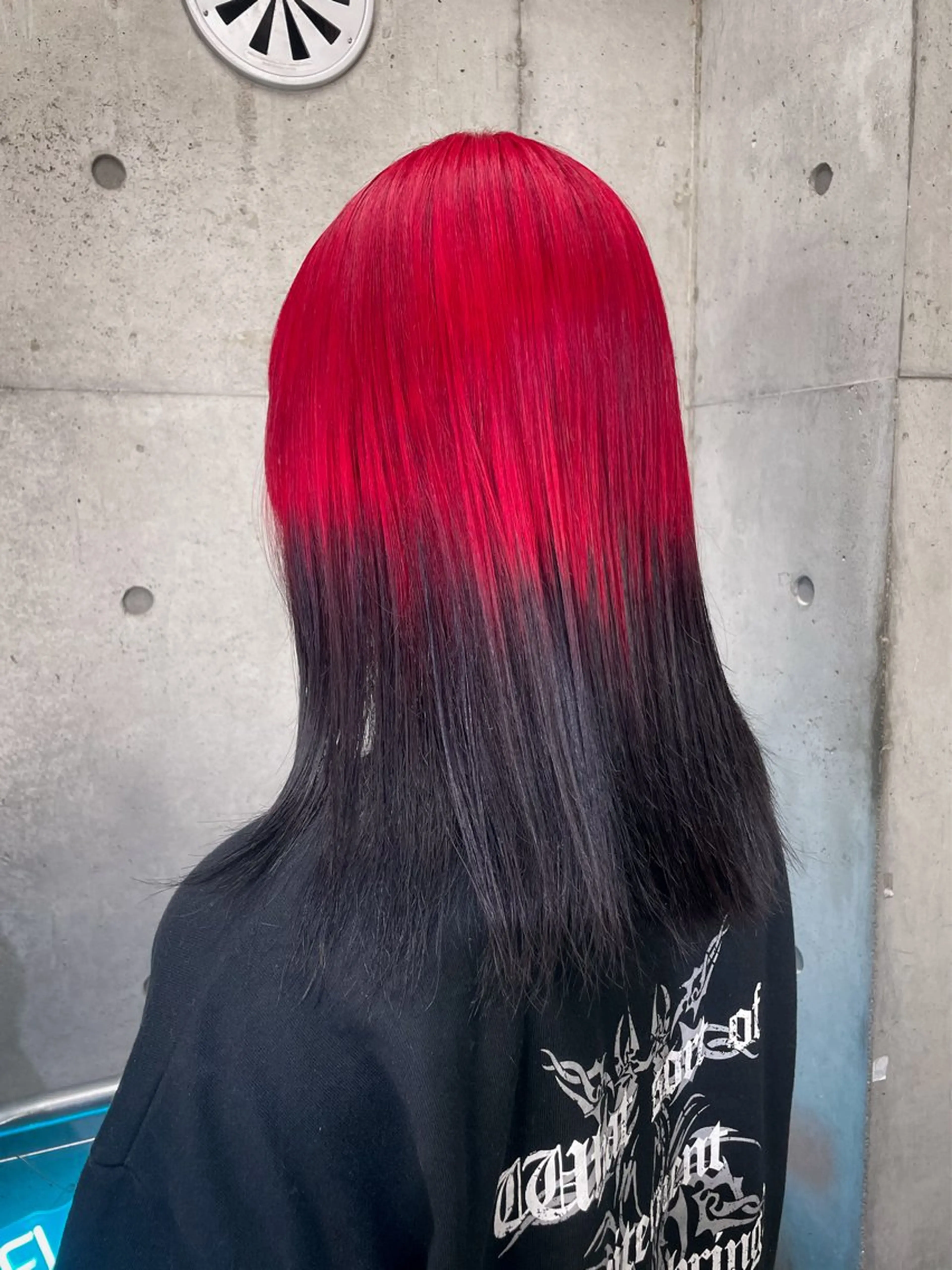 セミロング ヘアカラー ハイトーン/ブリーチ /ウルフ⛓️MAKIのヘアスタイル