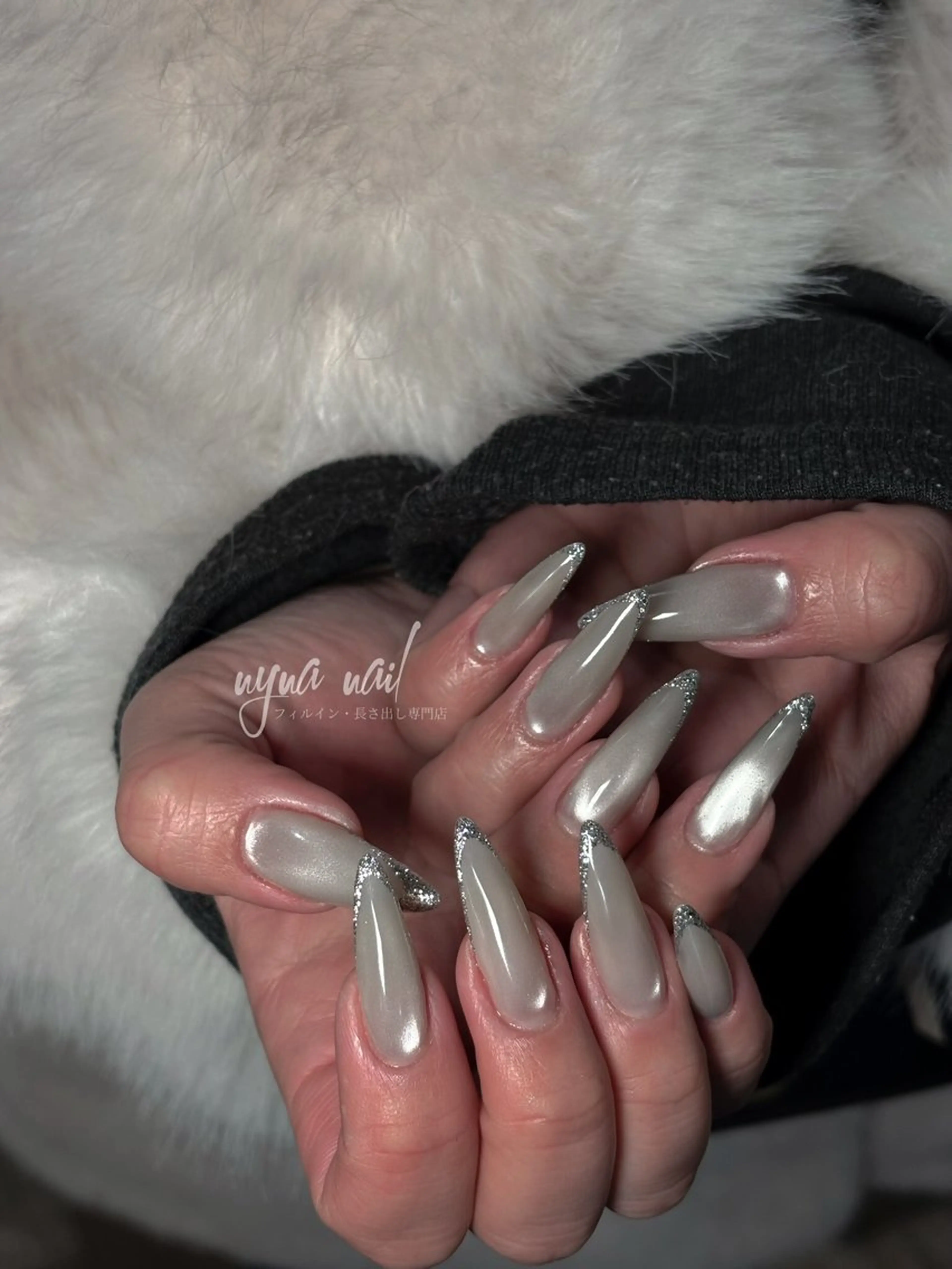 ネイル ハンドネイル 長さ出し専門 nynaのネイルデザイン