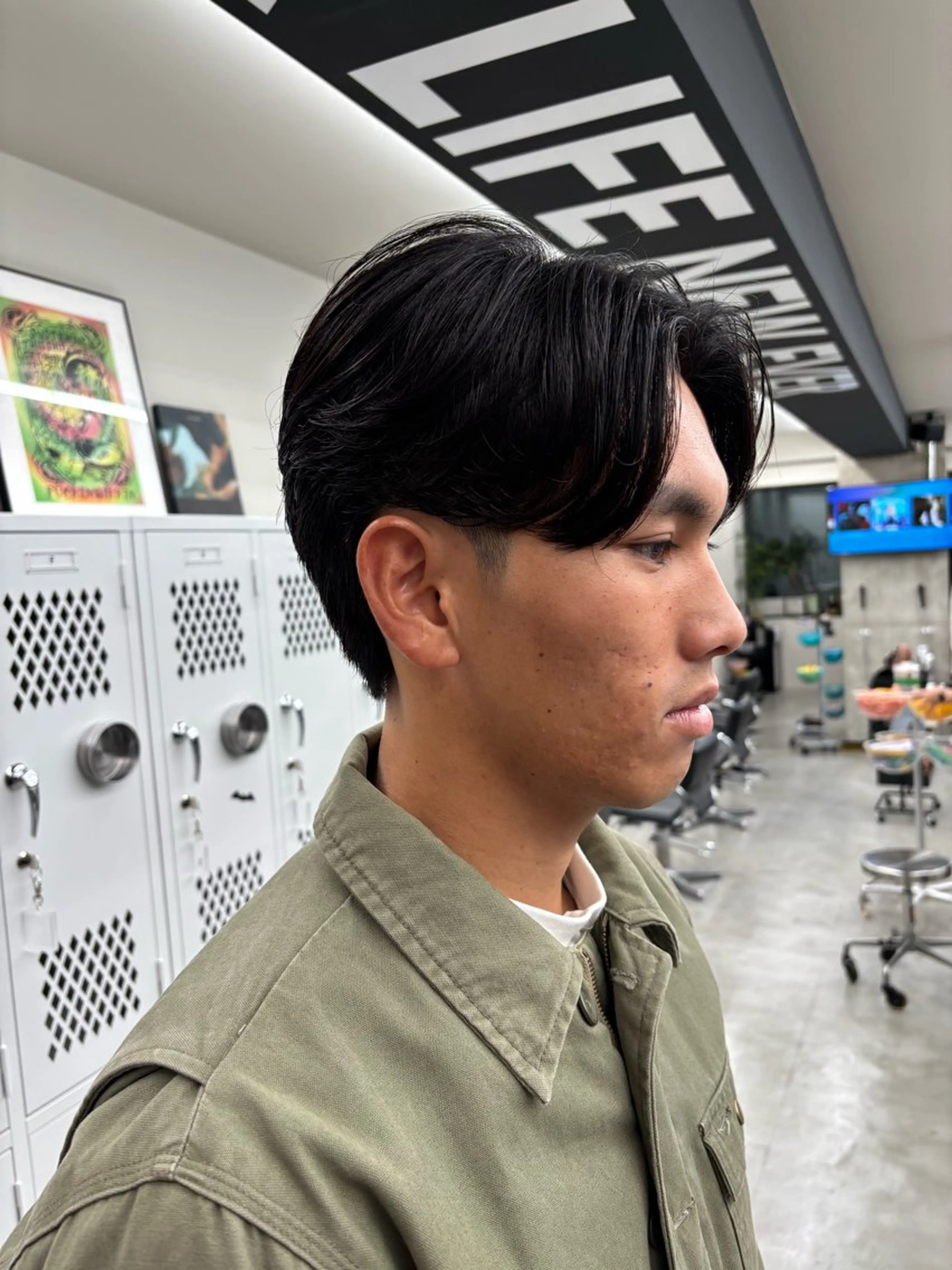 メンズ 横浜メンズマッシュ カット/ショウゴのヘアスタイル