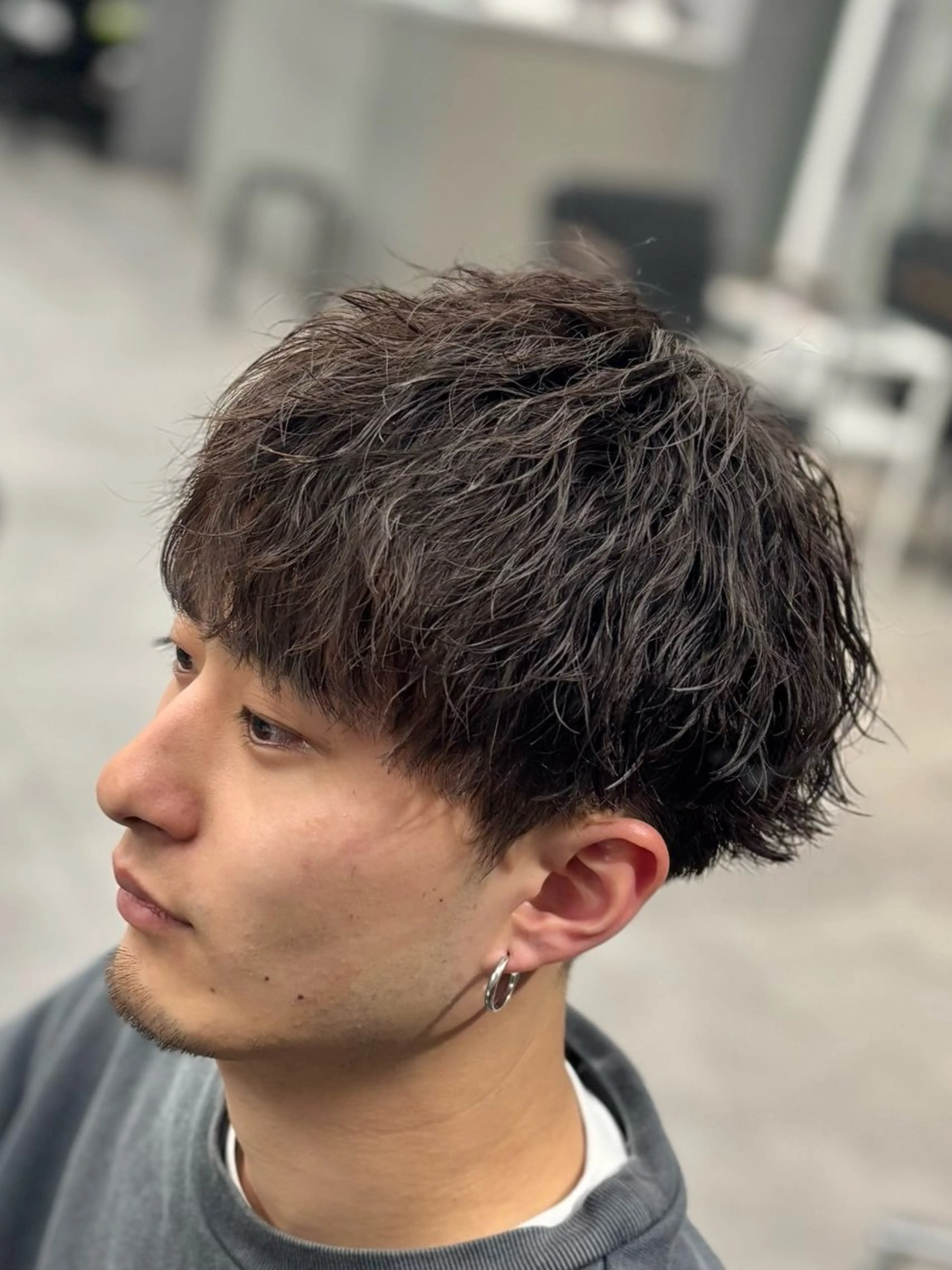 【🔥期間限定🔥】メンズカット+🌀各種パーマ🌀［シャドウパーマ/縦落ちパーマ/フェザーパーマ/ツイストパーマ］の写真