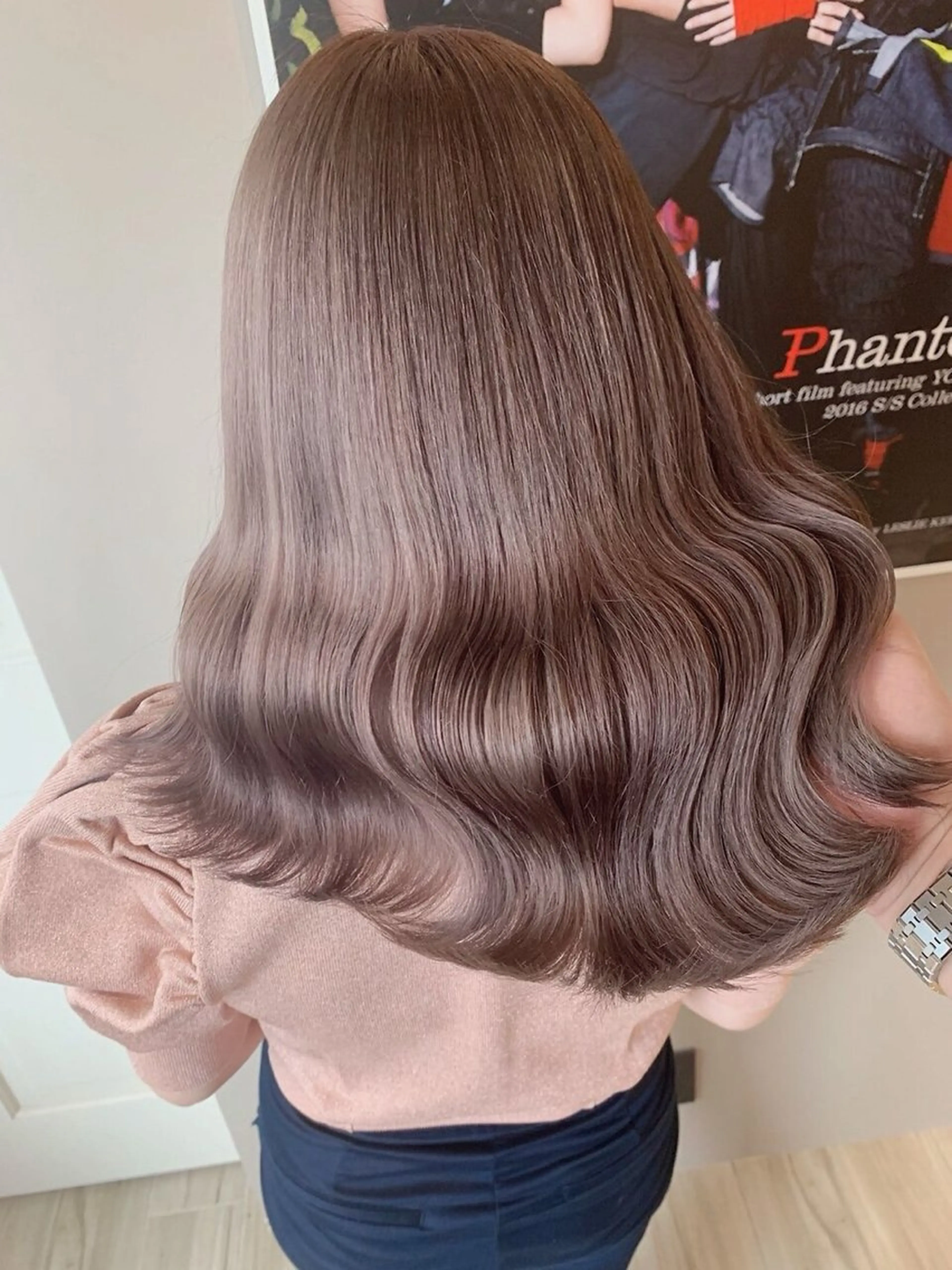 セミロング カラー ブリーチ 透明感カラー カット パーマ トリートメント 韓国ヘア特化 TAKESHIのヘアスタイル