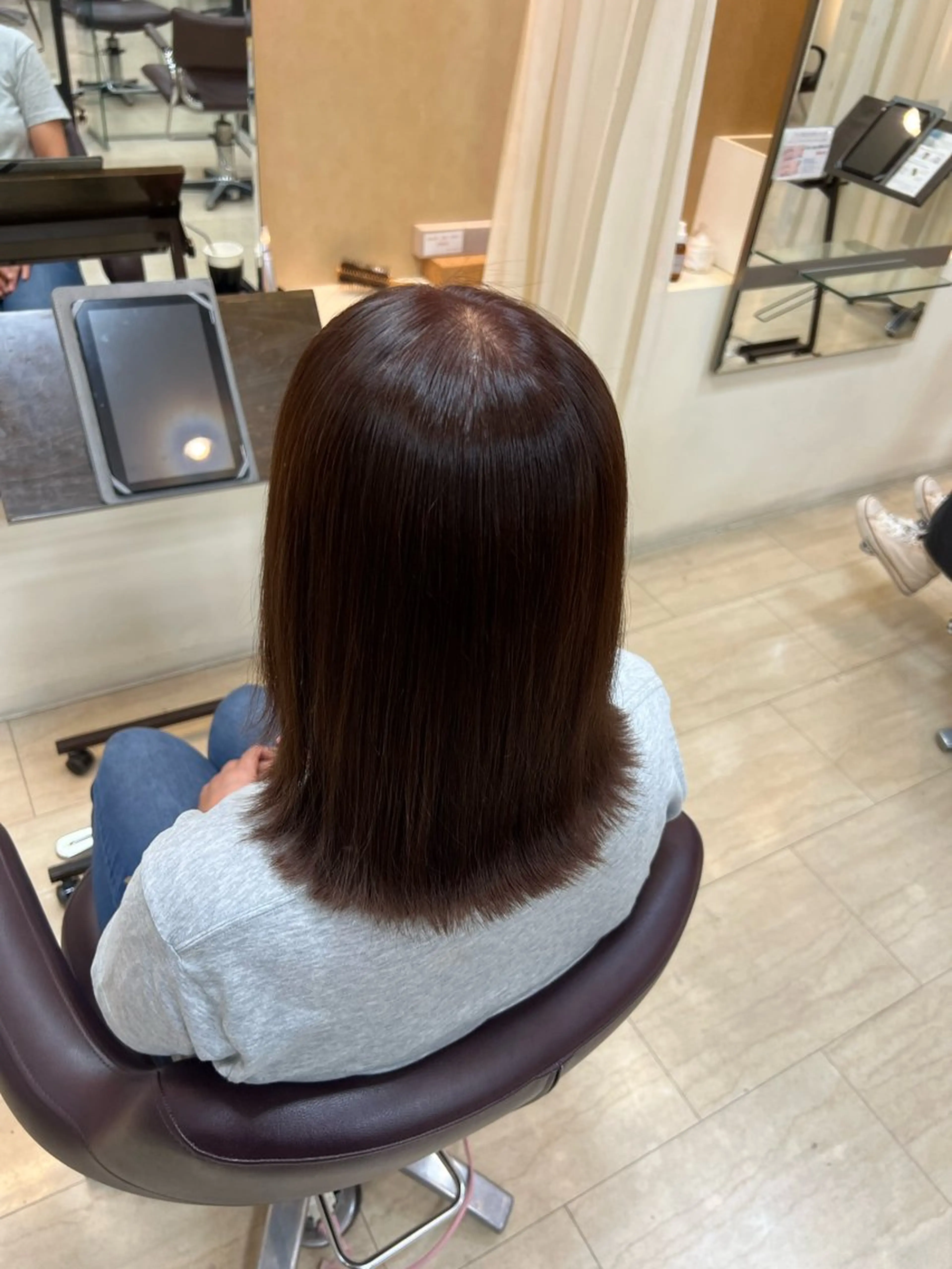 カラー 秋山 空澄のヘアスタイル