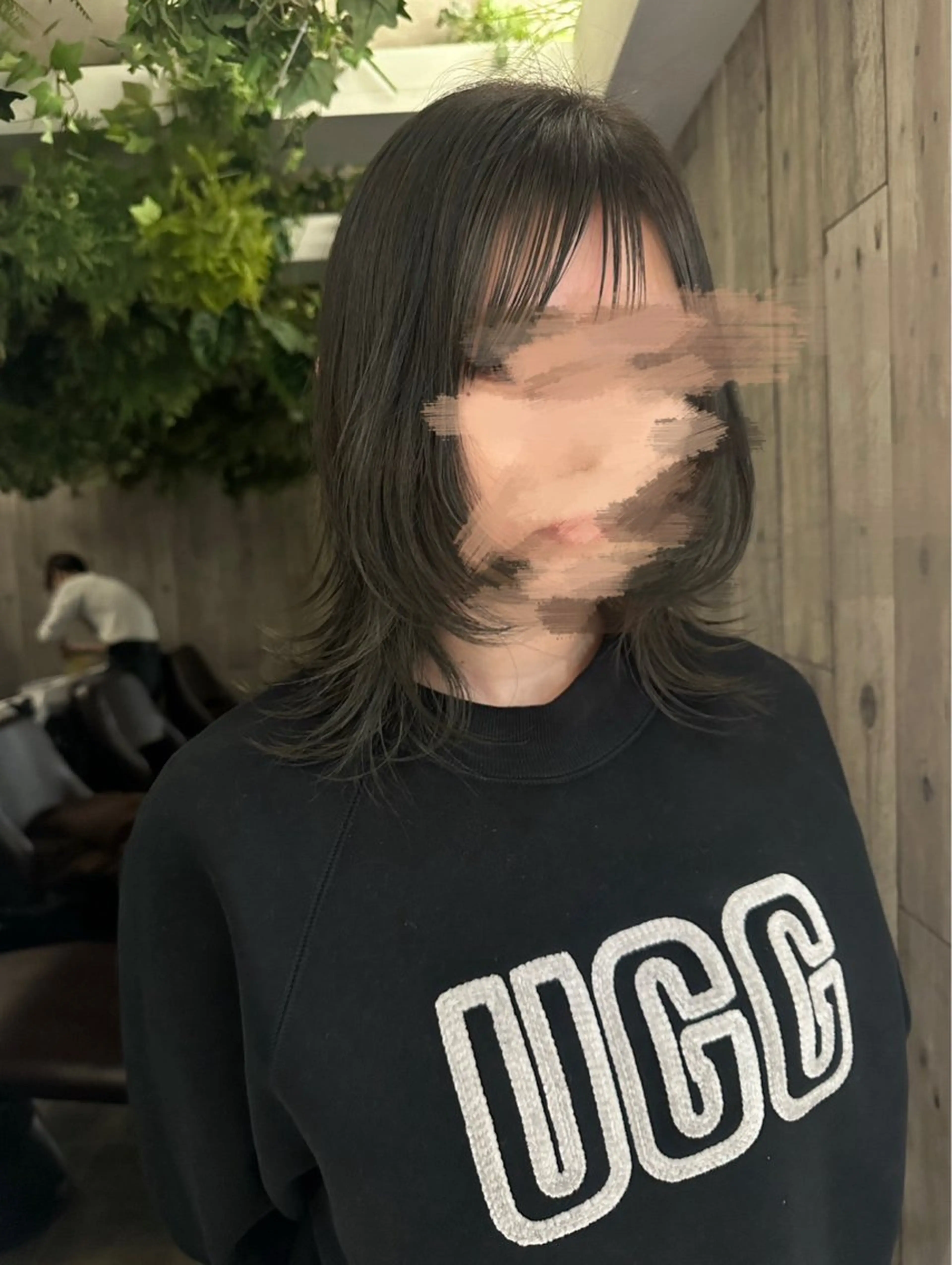 ミディアム ヘアカラー 石井 美羽のヘアスタイル