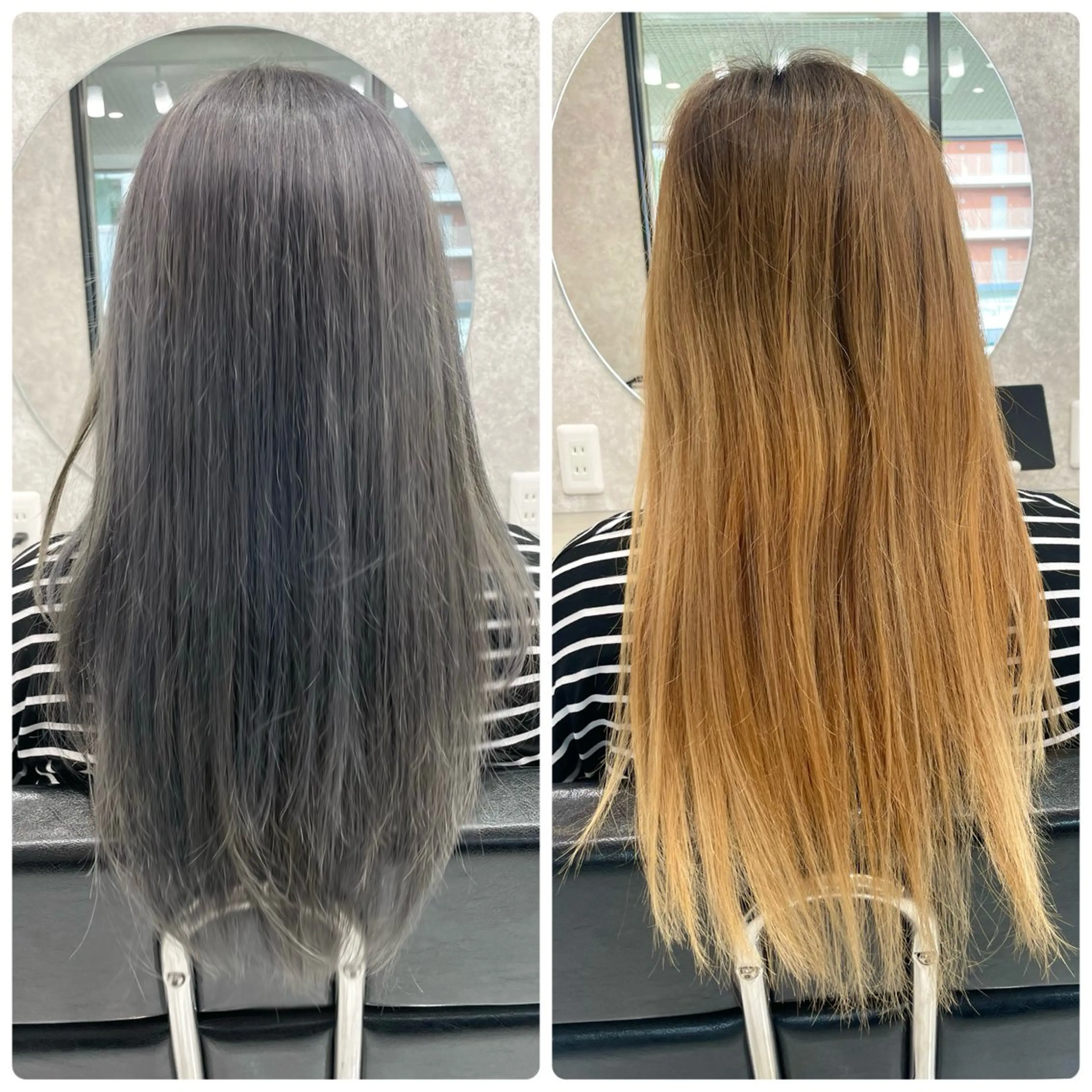 ロング 🦋ハイトーン🦋 石山 希理🦋のヘアスタイル