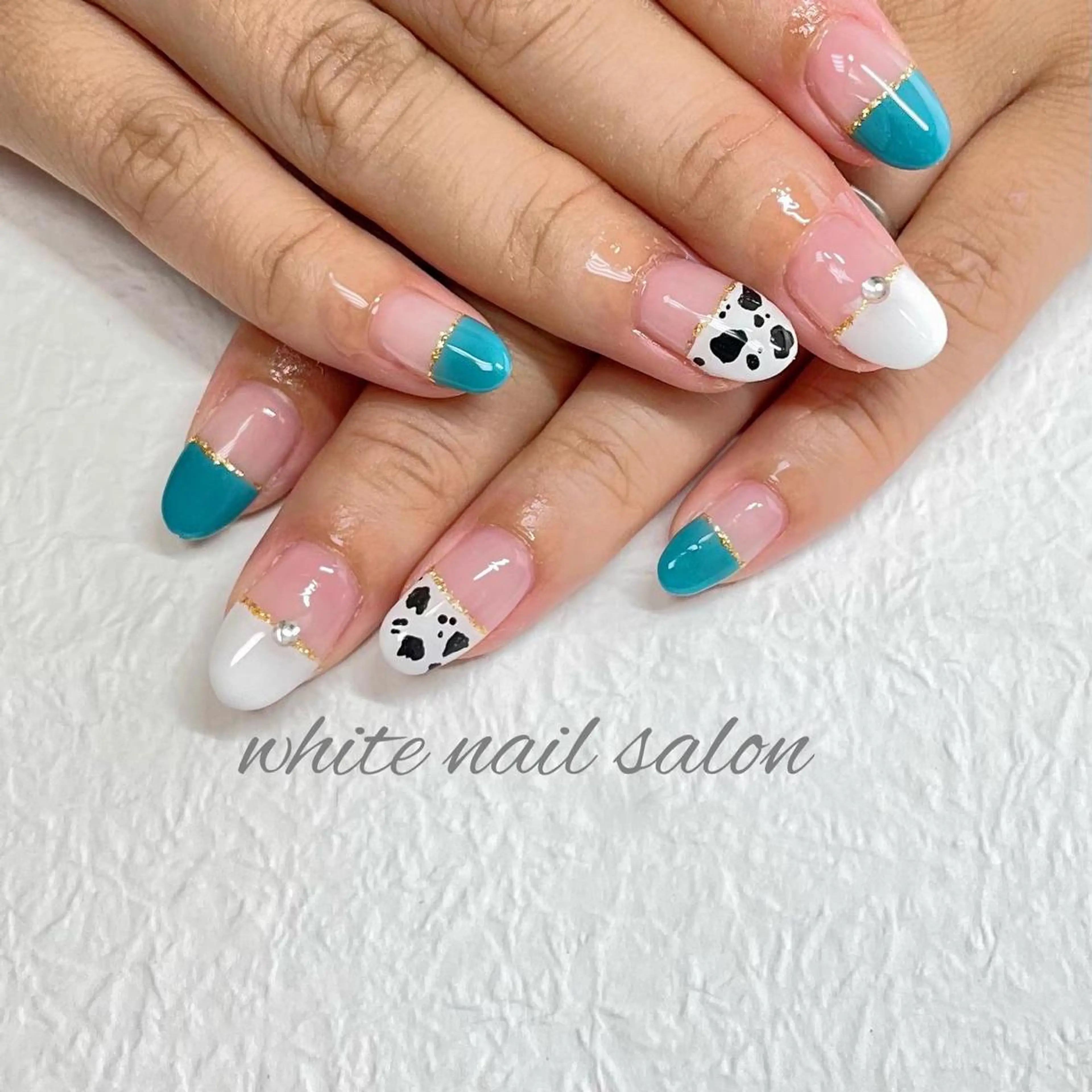 ネイル フットネイル ジェルネイル ハードジェル ラメ(グリッター) 持ち込み ハンドネイル white nail salonのネイルデザイン