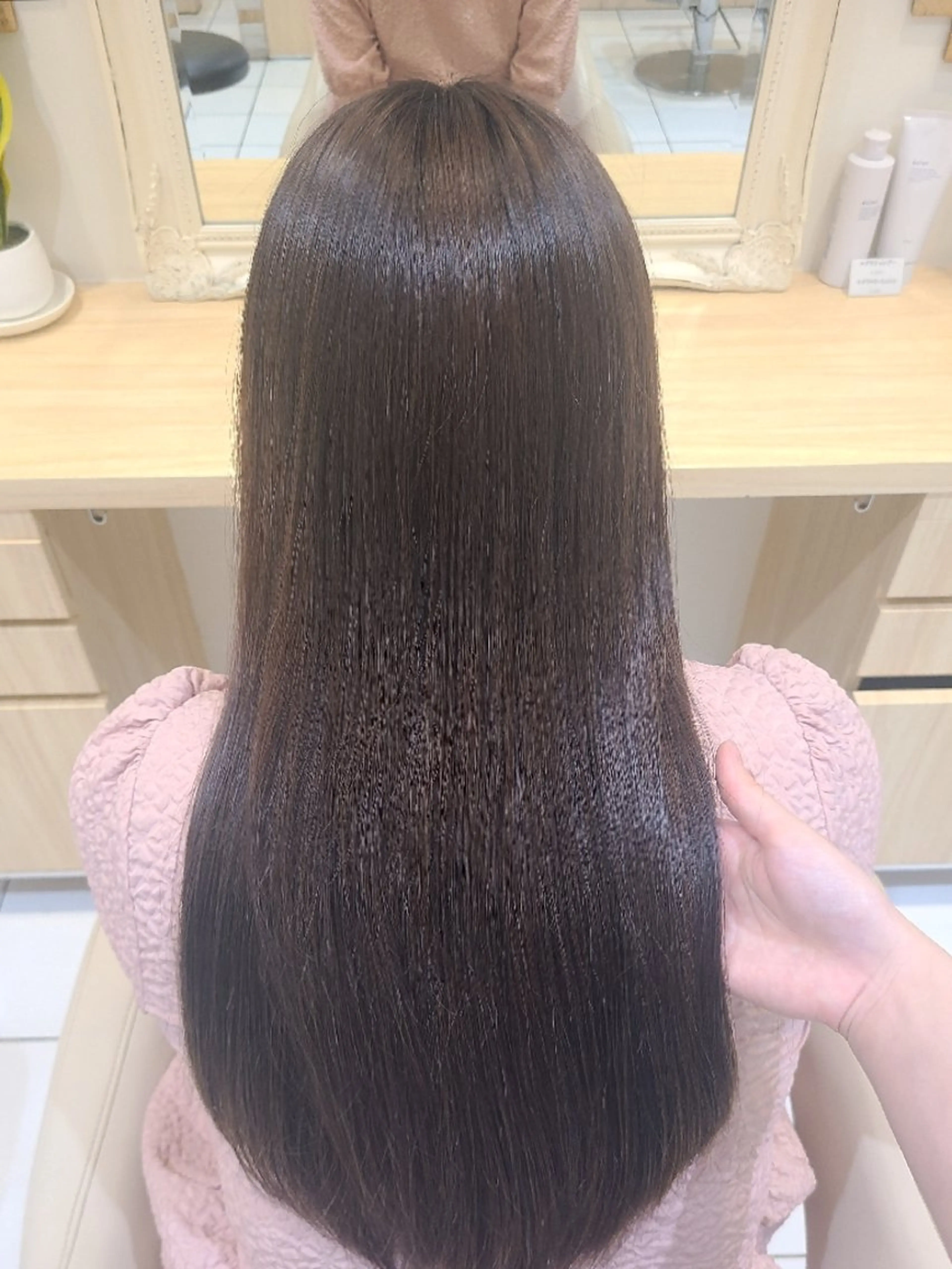 ロング カラー 🖤デザインカラー ︎🤍ERINAのヘアスタイル