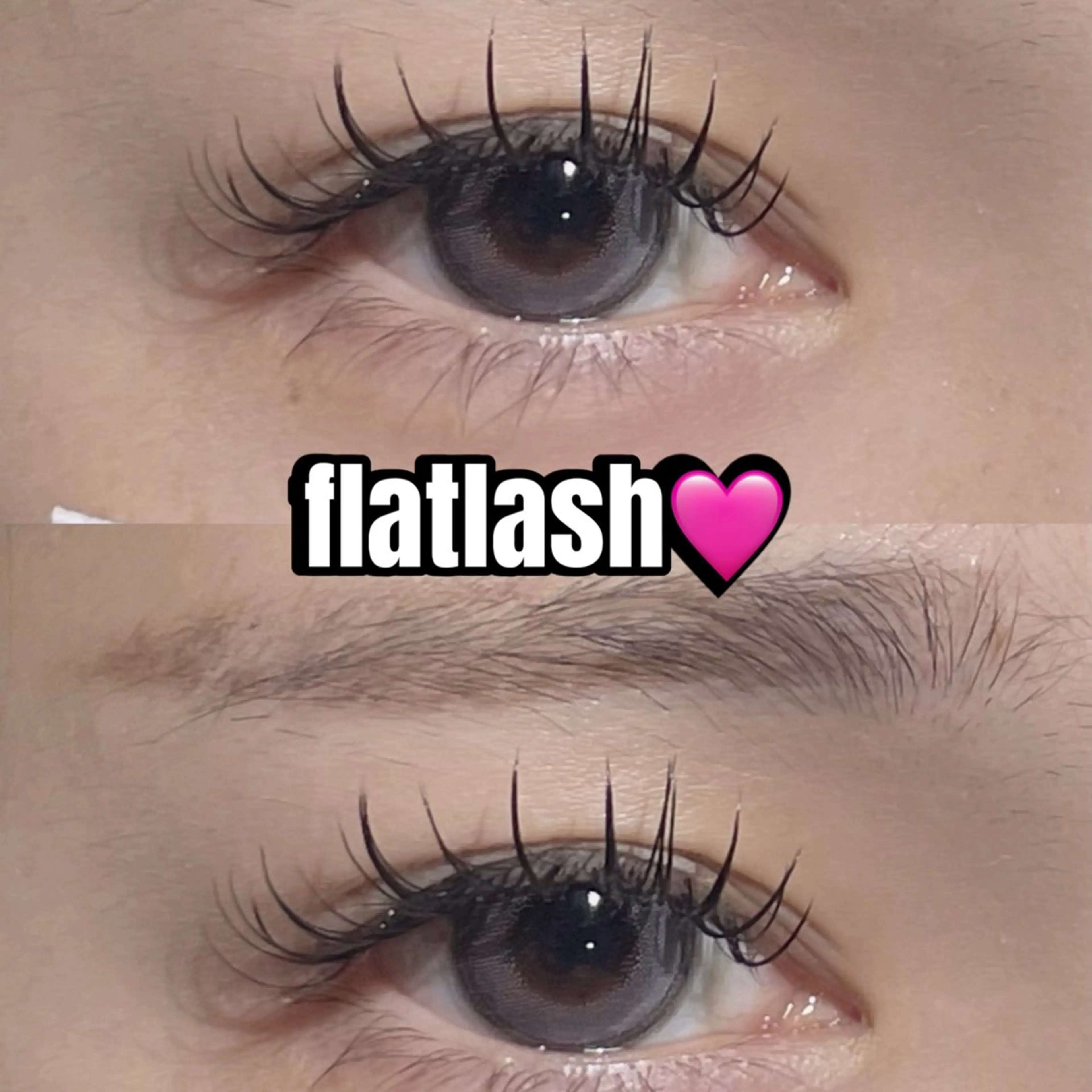 マツエク・マツパ 束感まつ毛 フラットラッシュ バタフライジュエル 本店　中山の眉毛・アイブロウイメージ