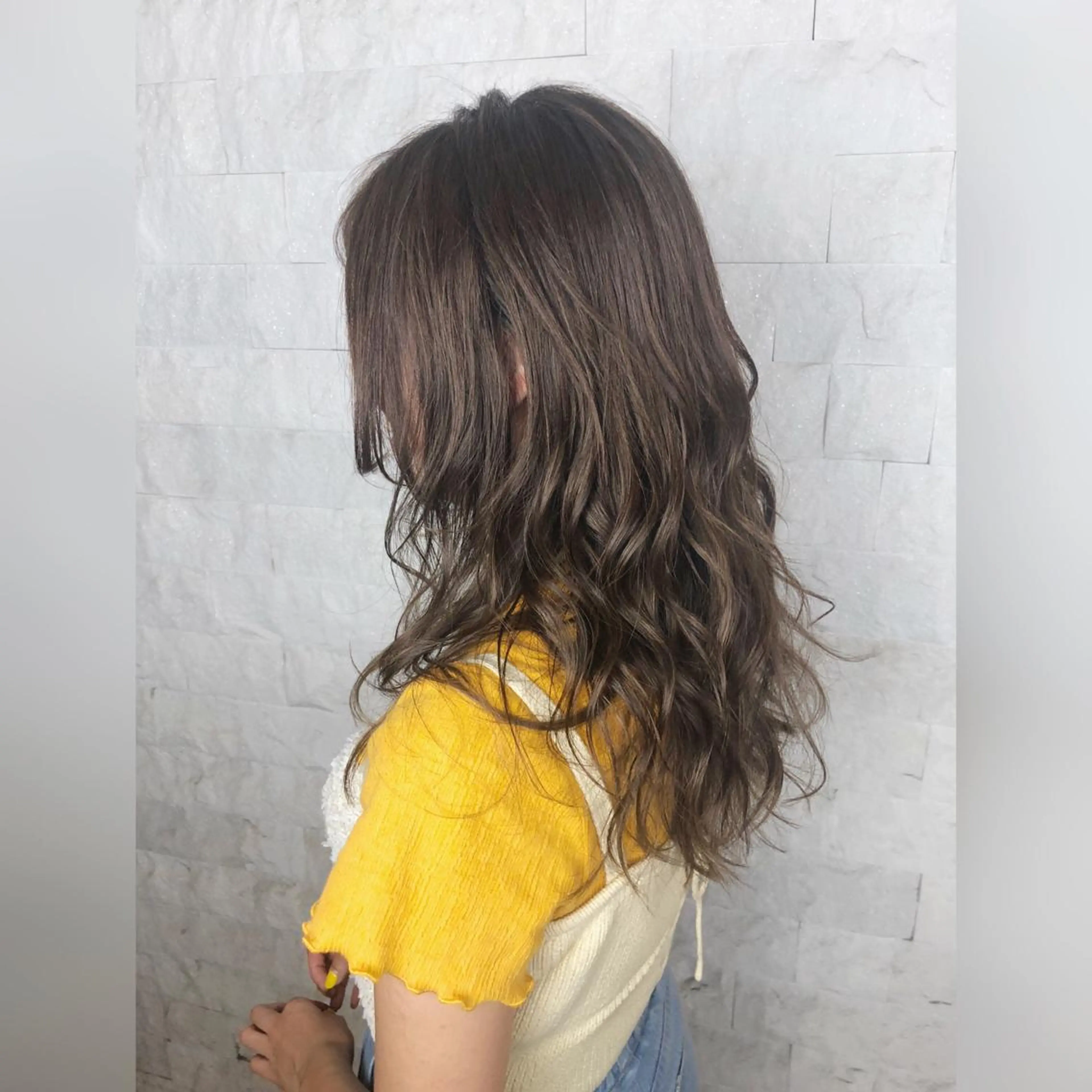 ミディアム ハイレイヤー レイヤーカット 圧倒的美髪ストレート ツダケイタロウのヘアスタイル