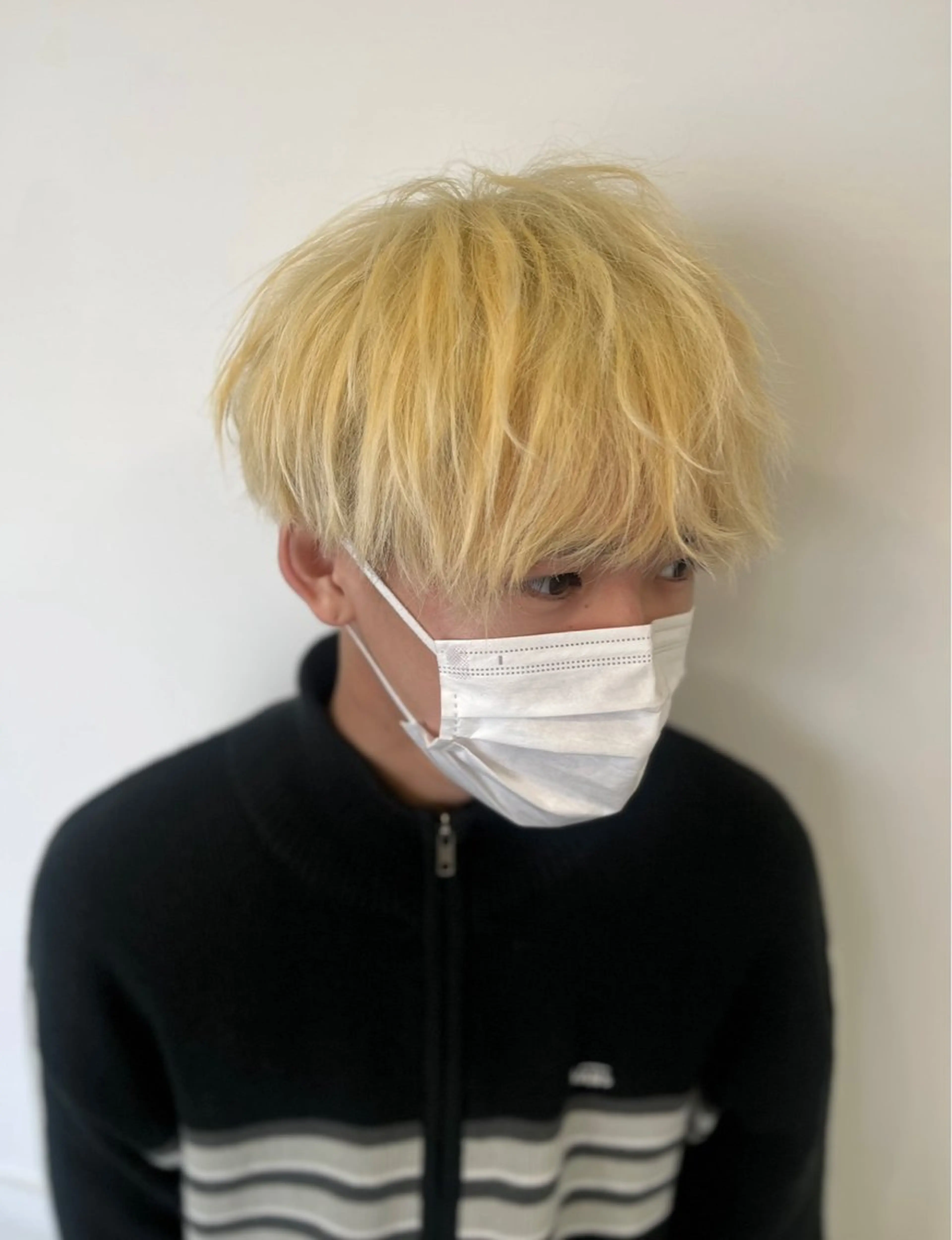 カラー メンズ メンズブリーチ ブリーチ 透明感カラー ダブルカラー 髪質改善 カット ヘアカラー トリートメント ヘッドスパ Go   Today シェアサロン　横浜店所属・【ただの天才 🎨】のヘアスタイル