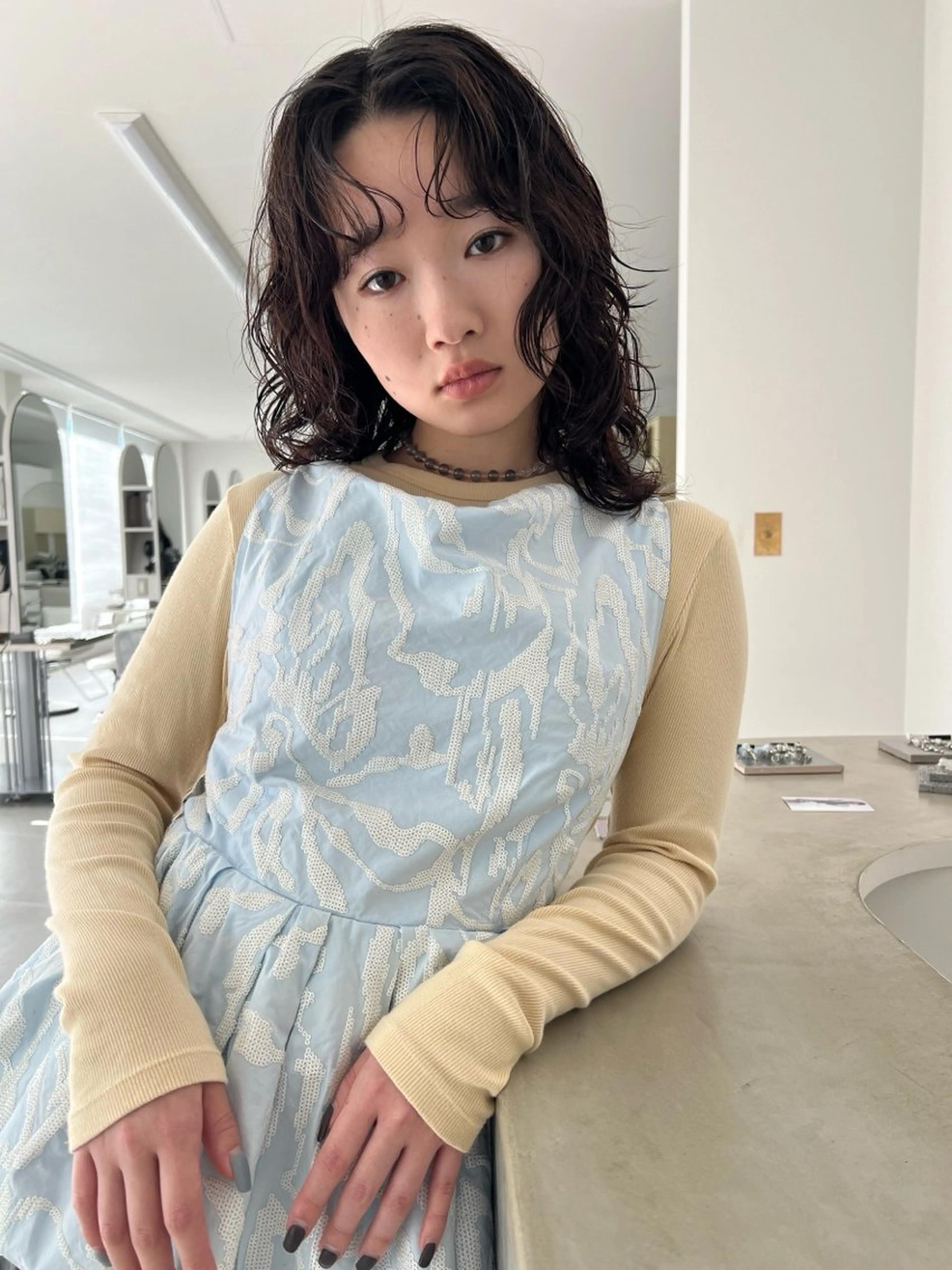 ミディアム パーマ yuga/ パーマのヘアスタイル