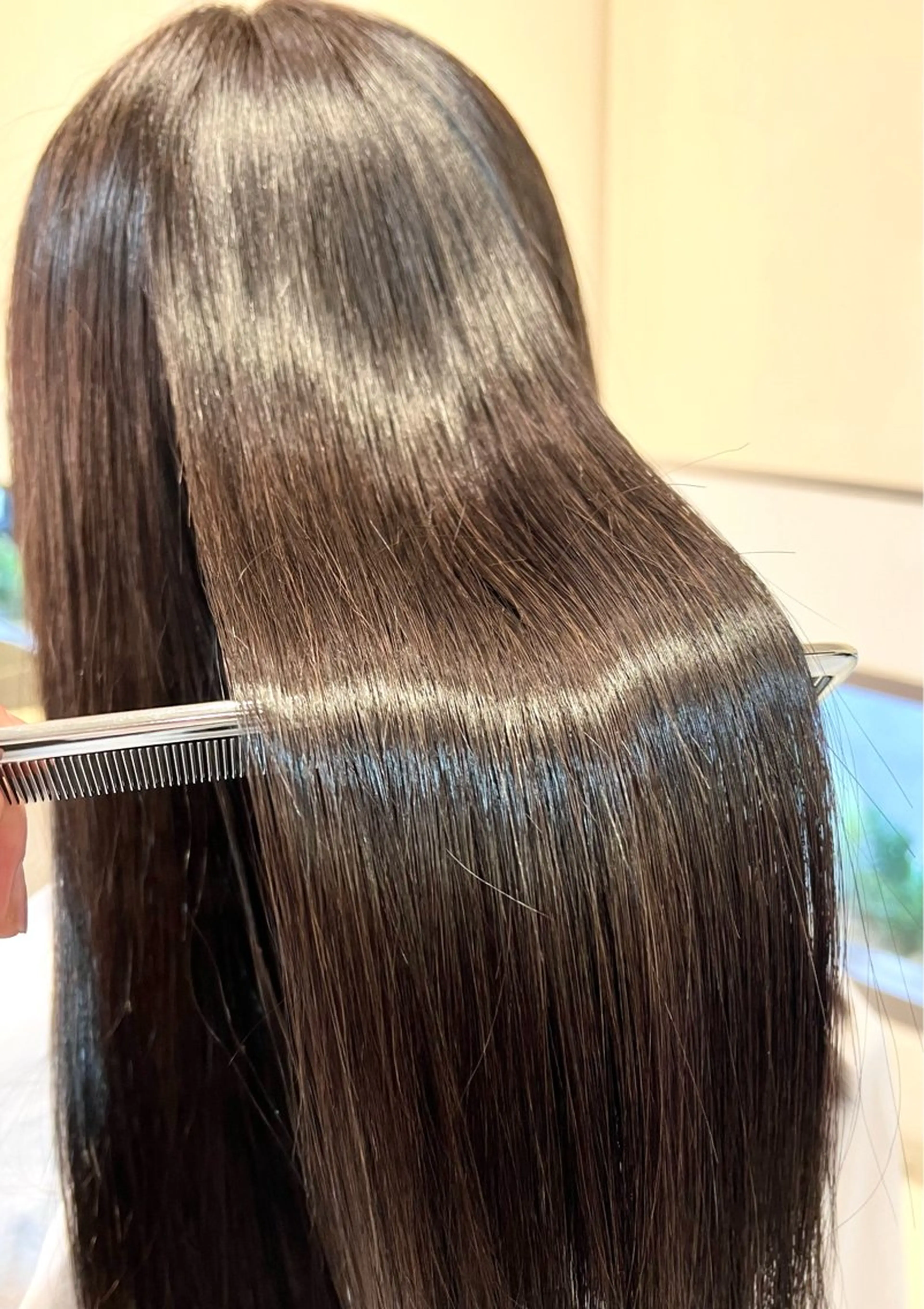 セミロング カラー パーマ AIconic nagoya所属・縮毛矯正/ レイヤー/ミディアムのヘアスタイル