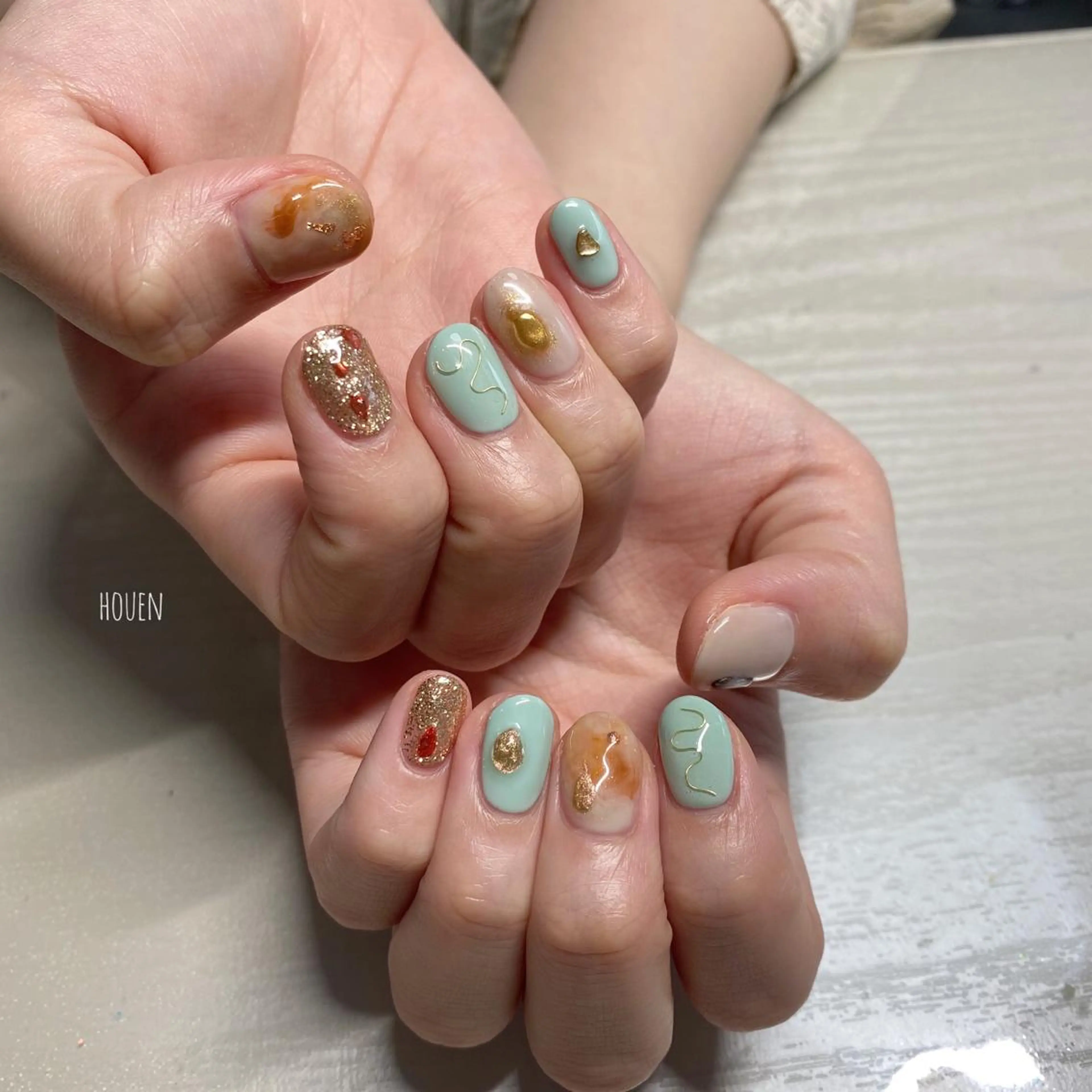 ネイル 持ち込み I P'ink nail salon所属・I pinknail 韓国風·持ち込み専門のネイルデザイン