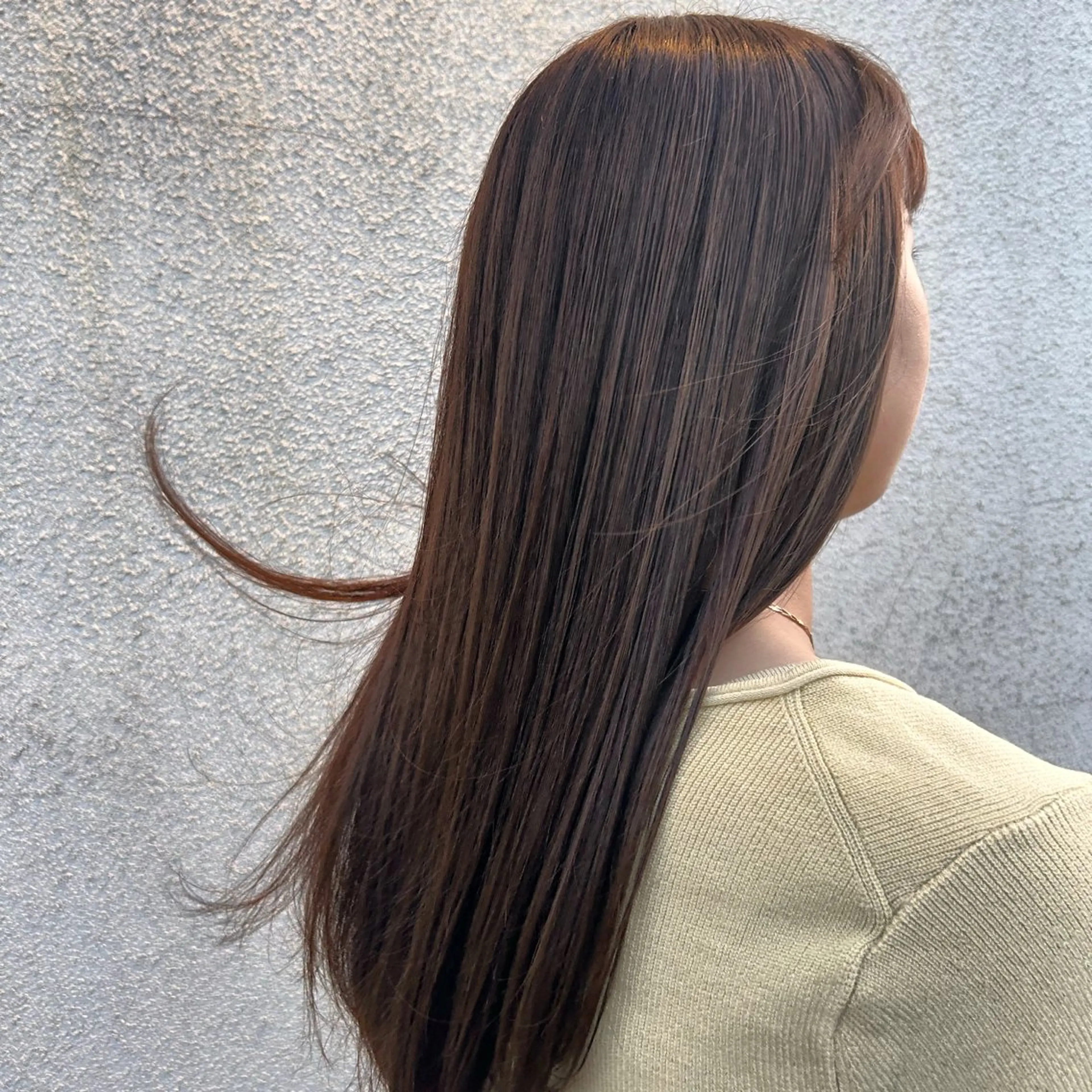 ロング 原田 彩希のヘアスタイル