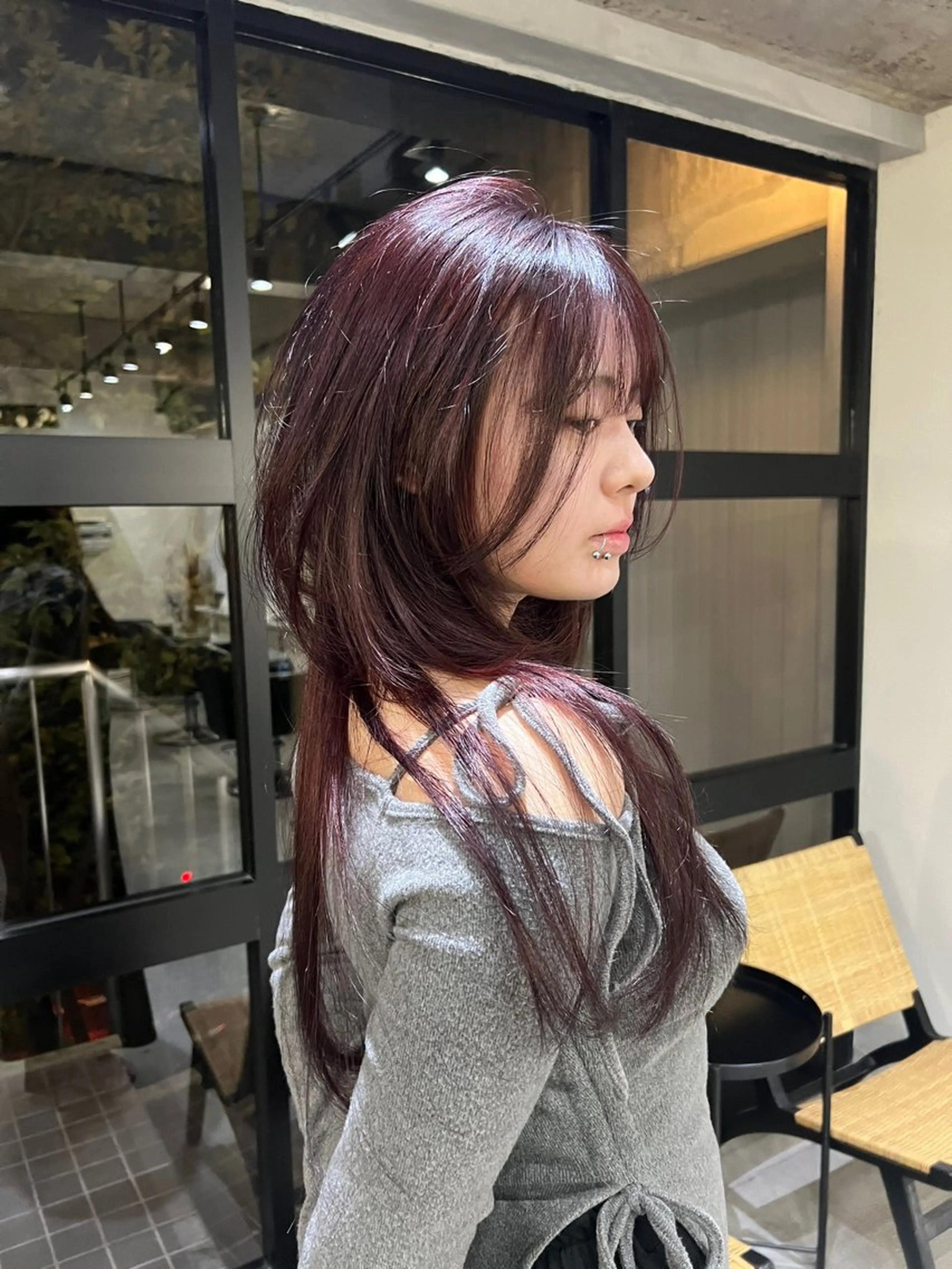 〈カットモデル募集〉【レイヤーカット+カラー】ナチュラルレイヤー/ざくざくレイヤーなど◎写真撮影OKな方🙆‍♀️の写真