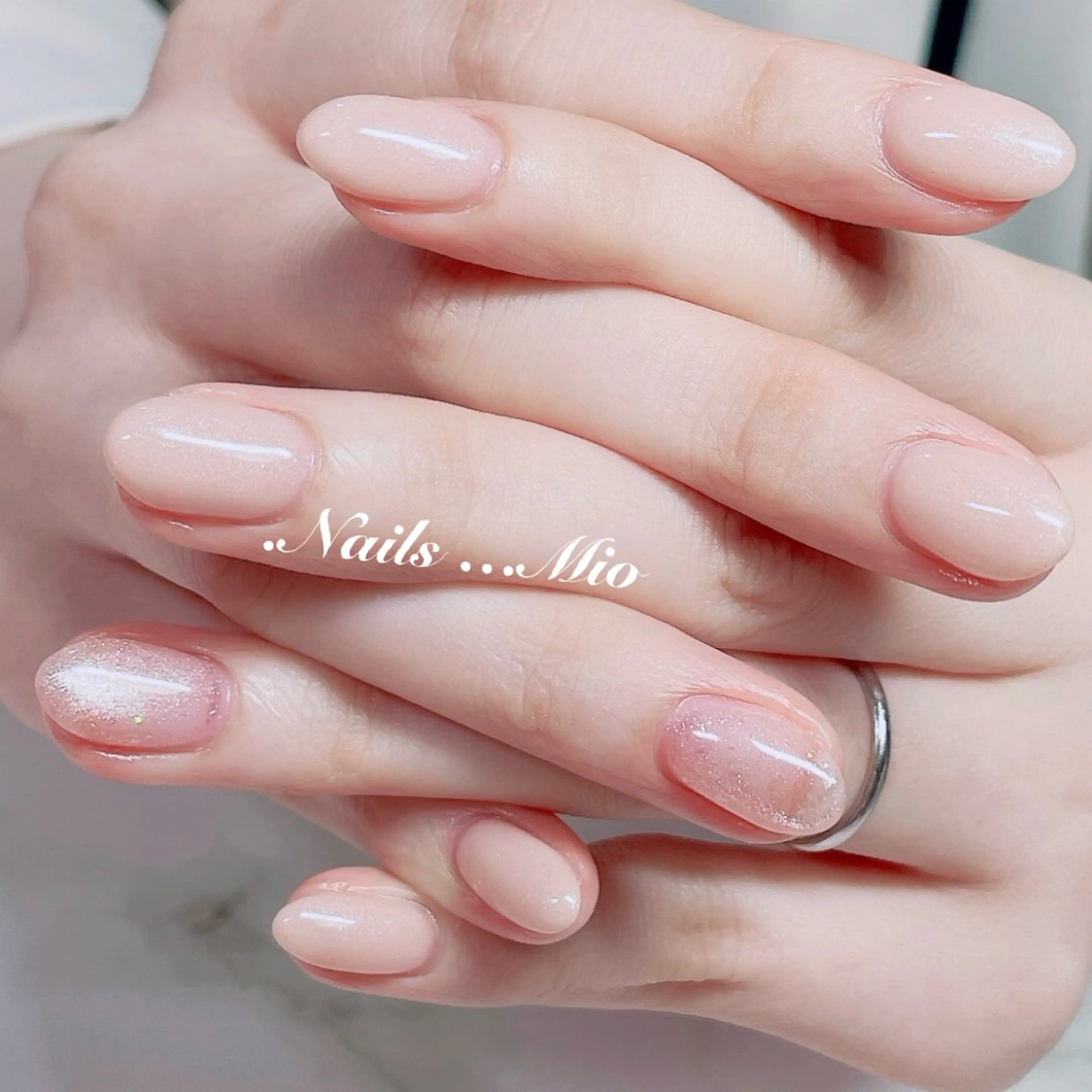 ネイル アートネイル ジェルネイル ワンカラーネイル .Nails Mio 赤羽西ネイルサロンのネイルデザイン