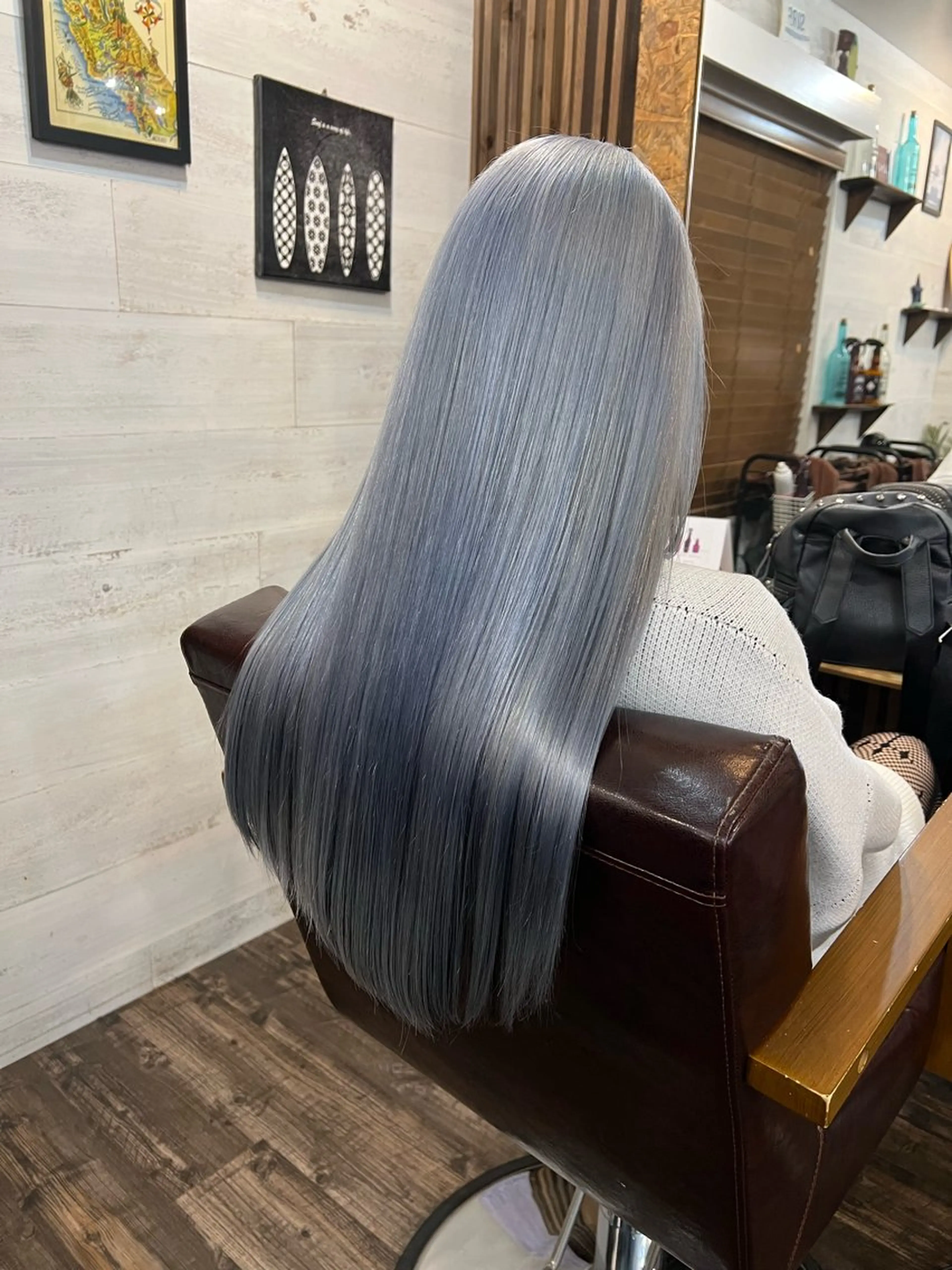 【人気NO1】ケアブリーチ&カラー&トリートメント💕の写真