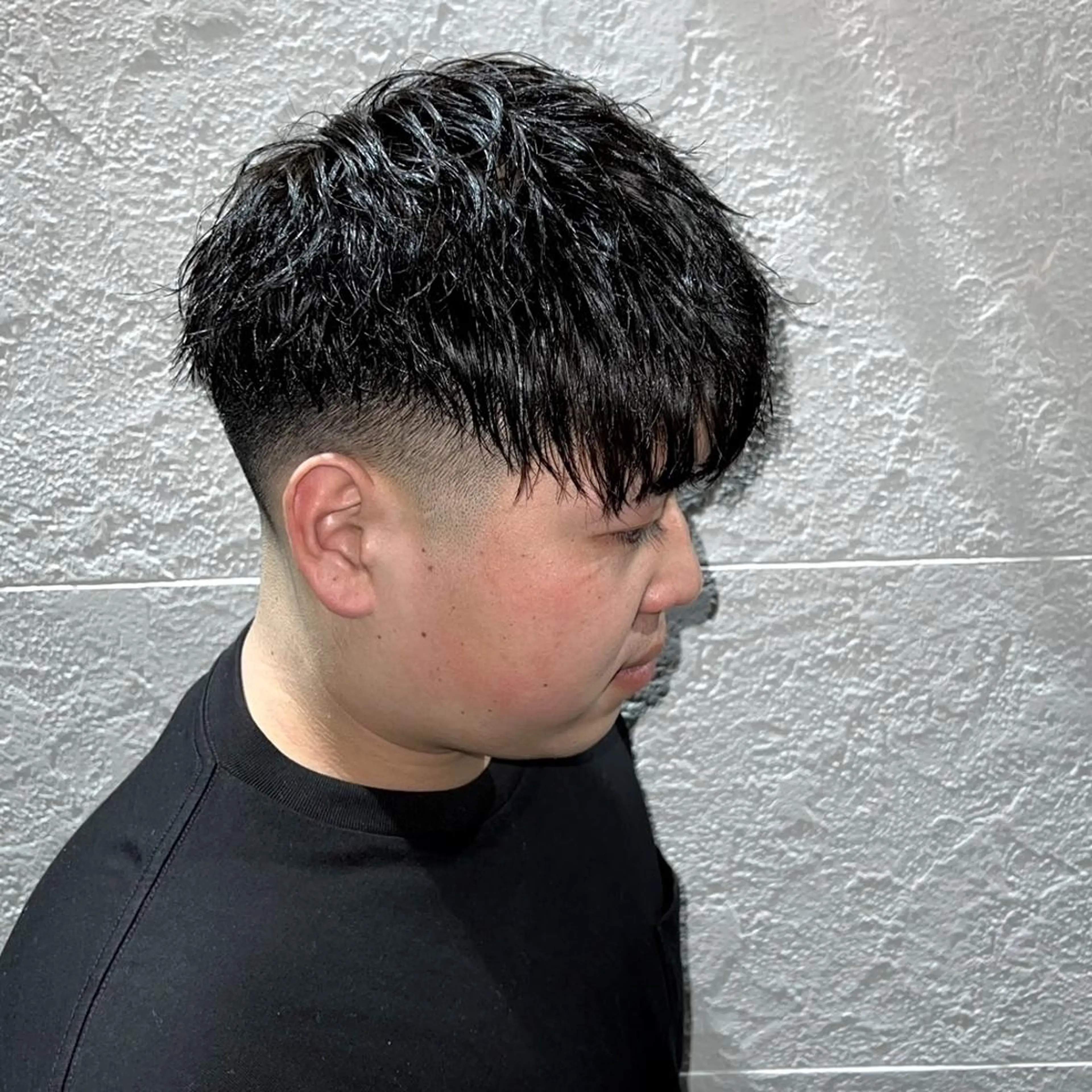 ショート メンズ フェードカット メンズ特化/勝田駅/ 佐和駅/鈴木輝瑠/のヘアスタイル