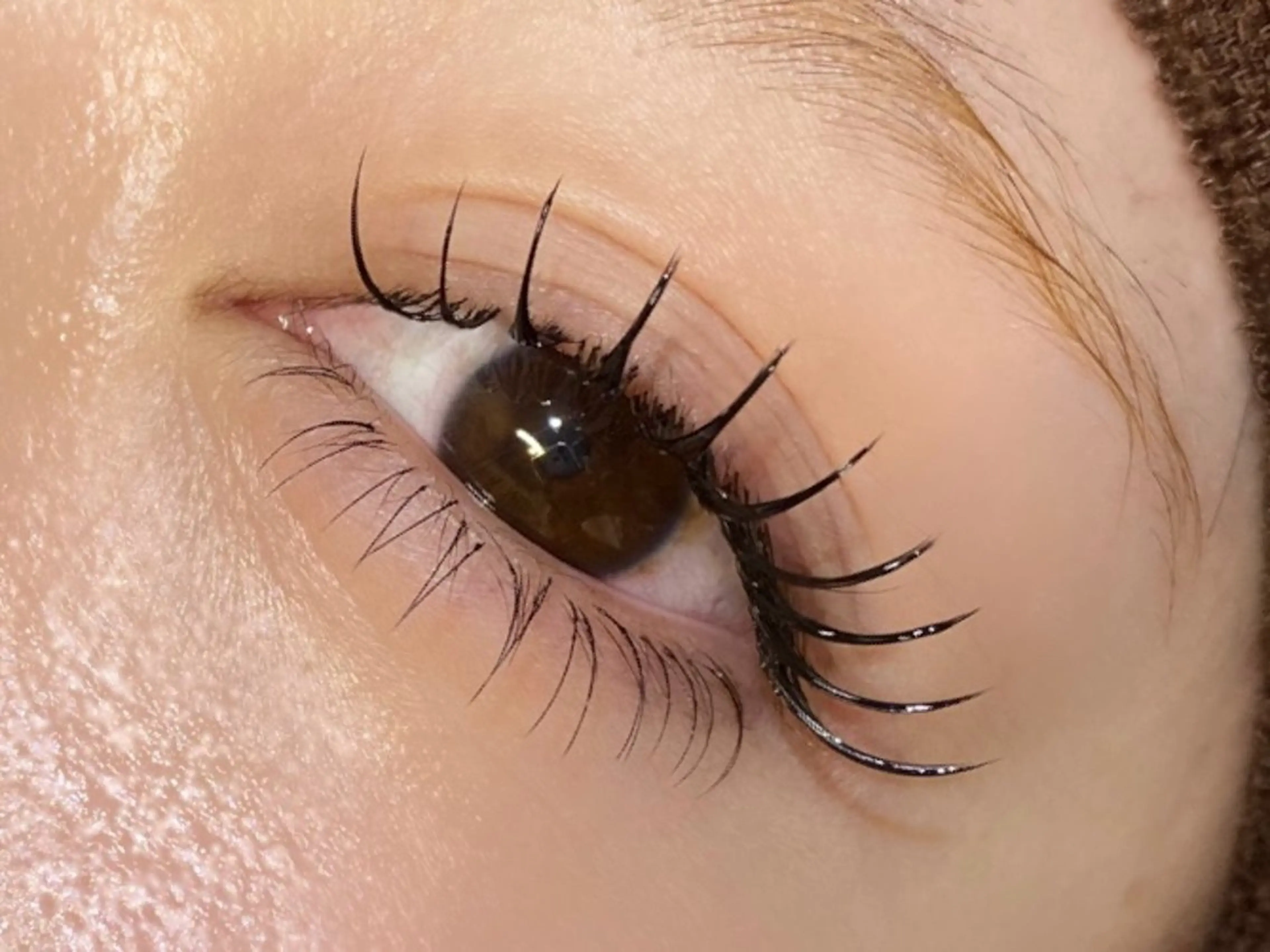 【デカ目効果👌🏻 ̖́-︎】LED下まつげエクステ30分付け放題の写真