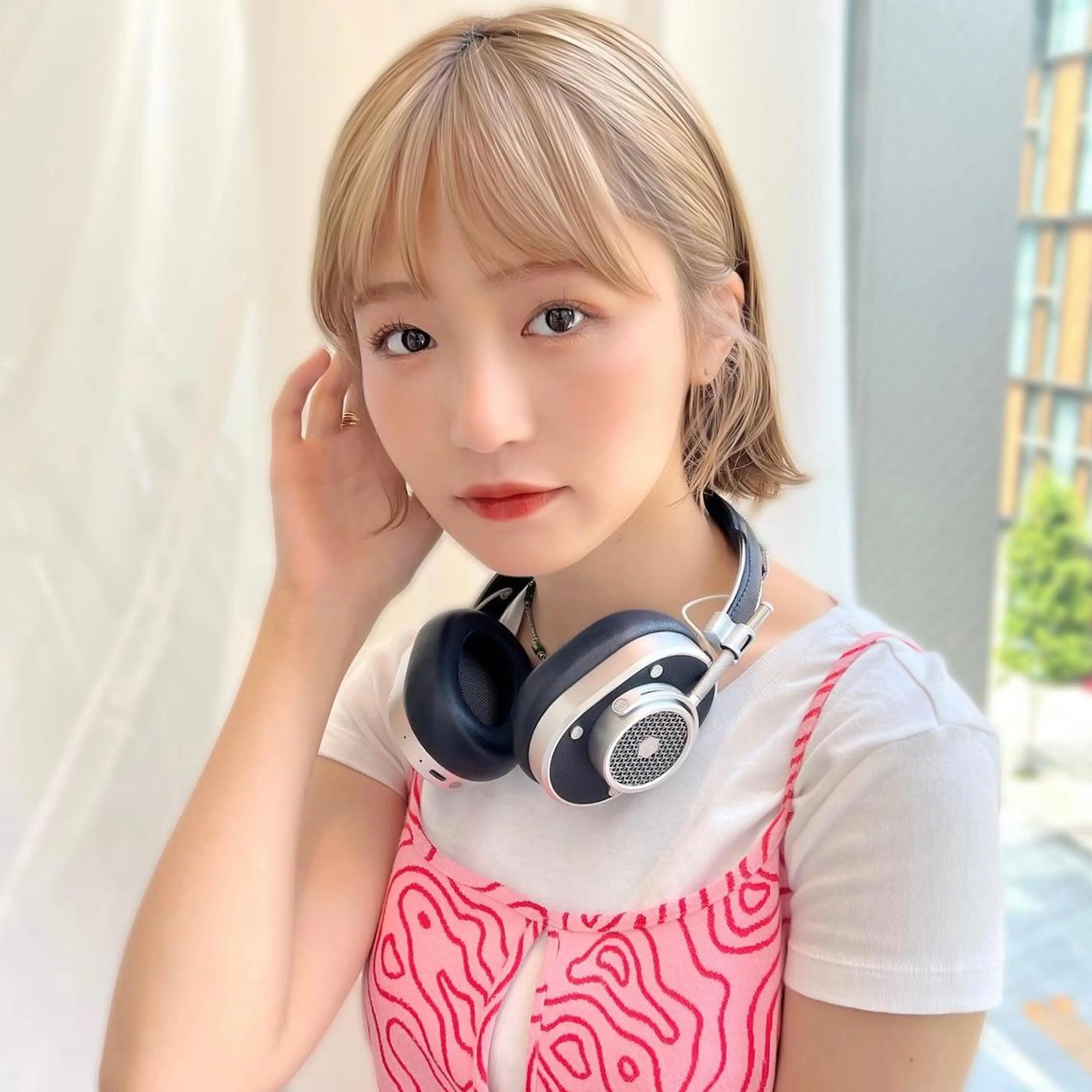 ショート カラー パーマ ヘアアレンジ ベージュカラー ブリーチ ケアブリーチ 透明感カラー ダブルカラー レイヤーカット/ボブ /縮毛矯正✨大輝のヘアスタイル