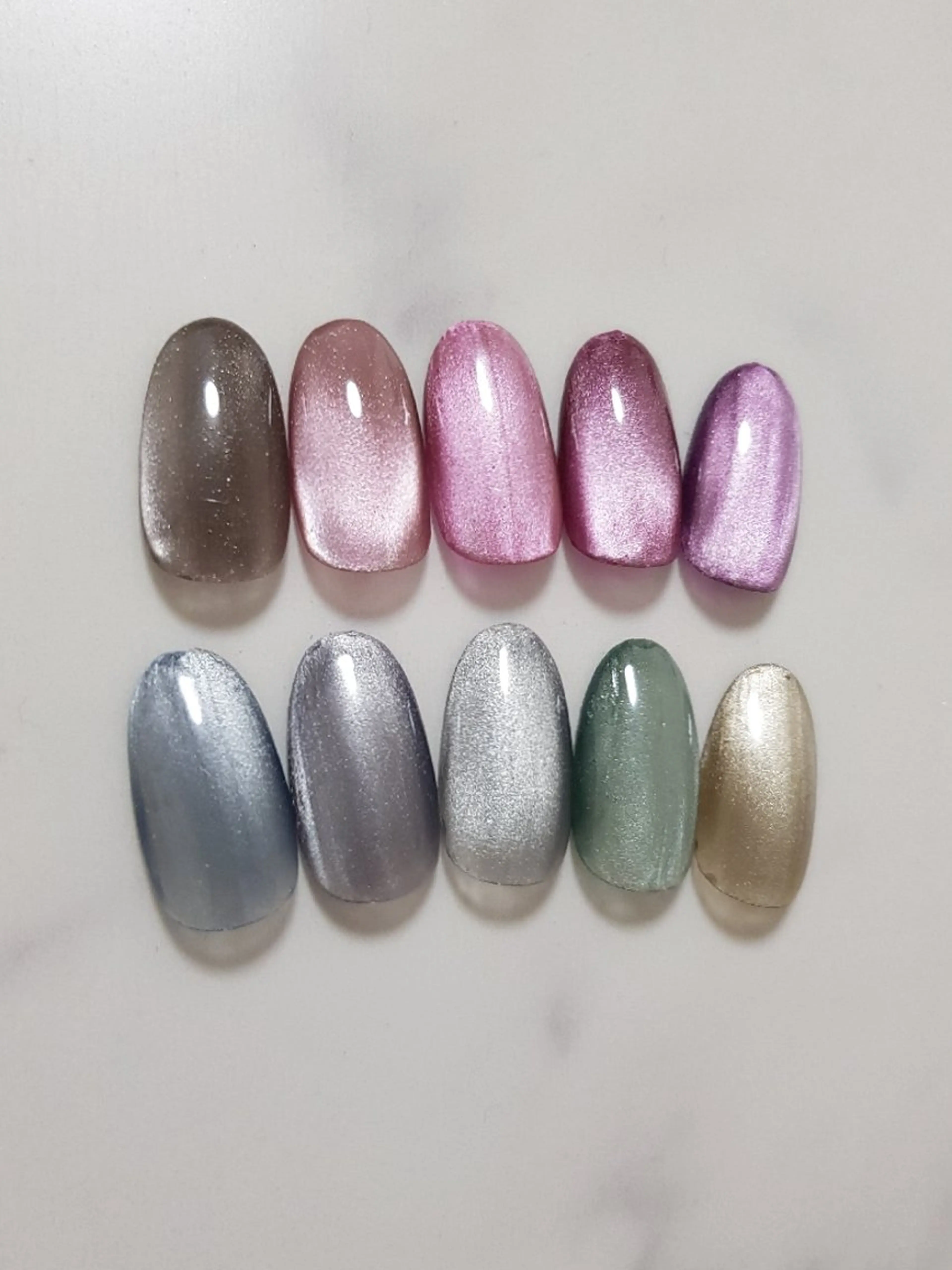 ネイル キラキラネイル マグネットネイル ハンドネイル Fa.Stella ファステラ のネイルデザイン