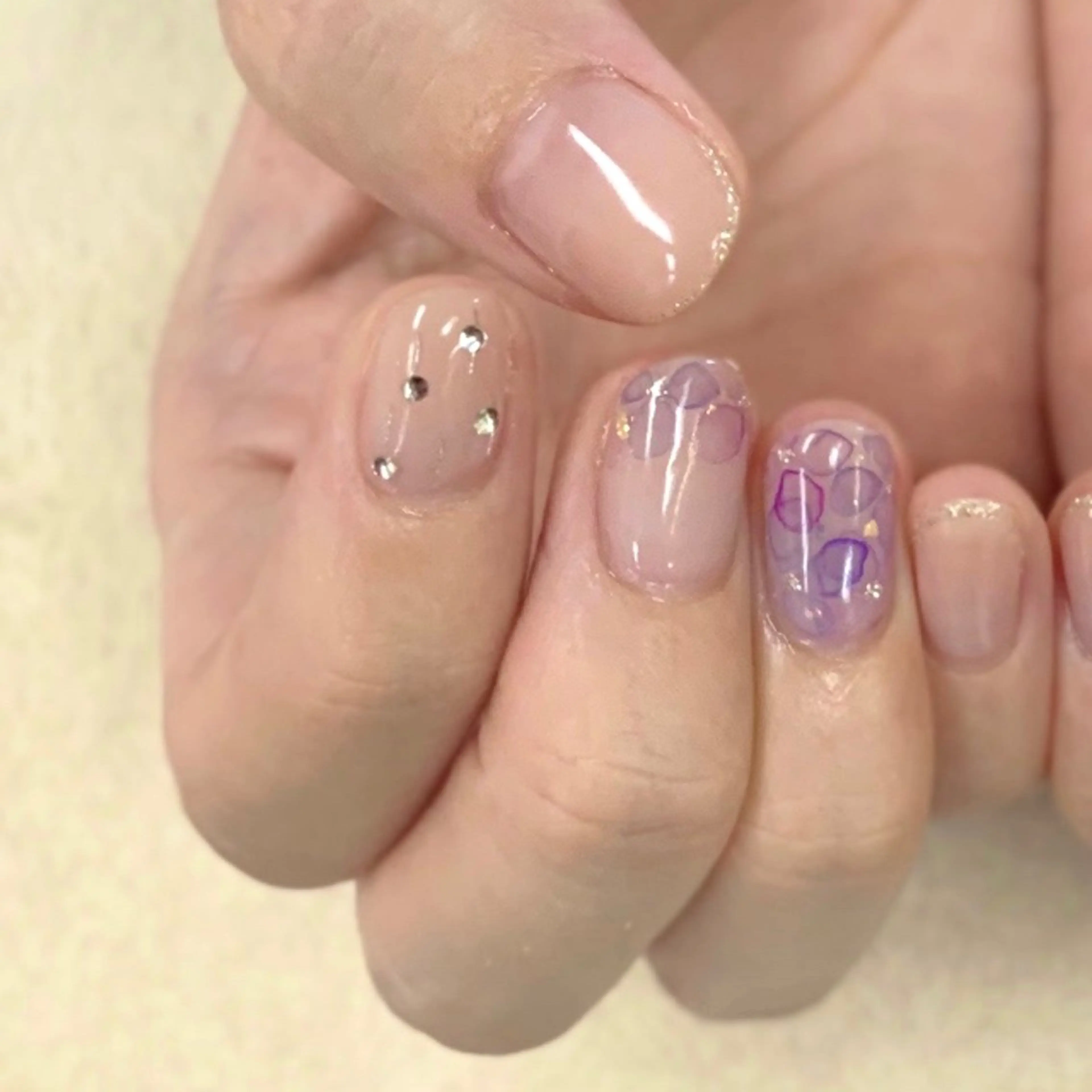 ネイル ハンドネイル アトリエ　ミモザ所属・いまむら あかりのネイルデザイン