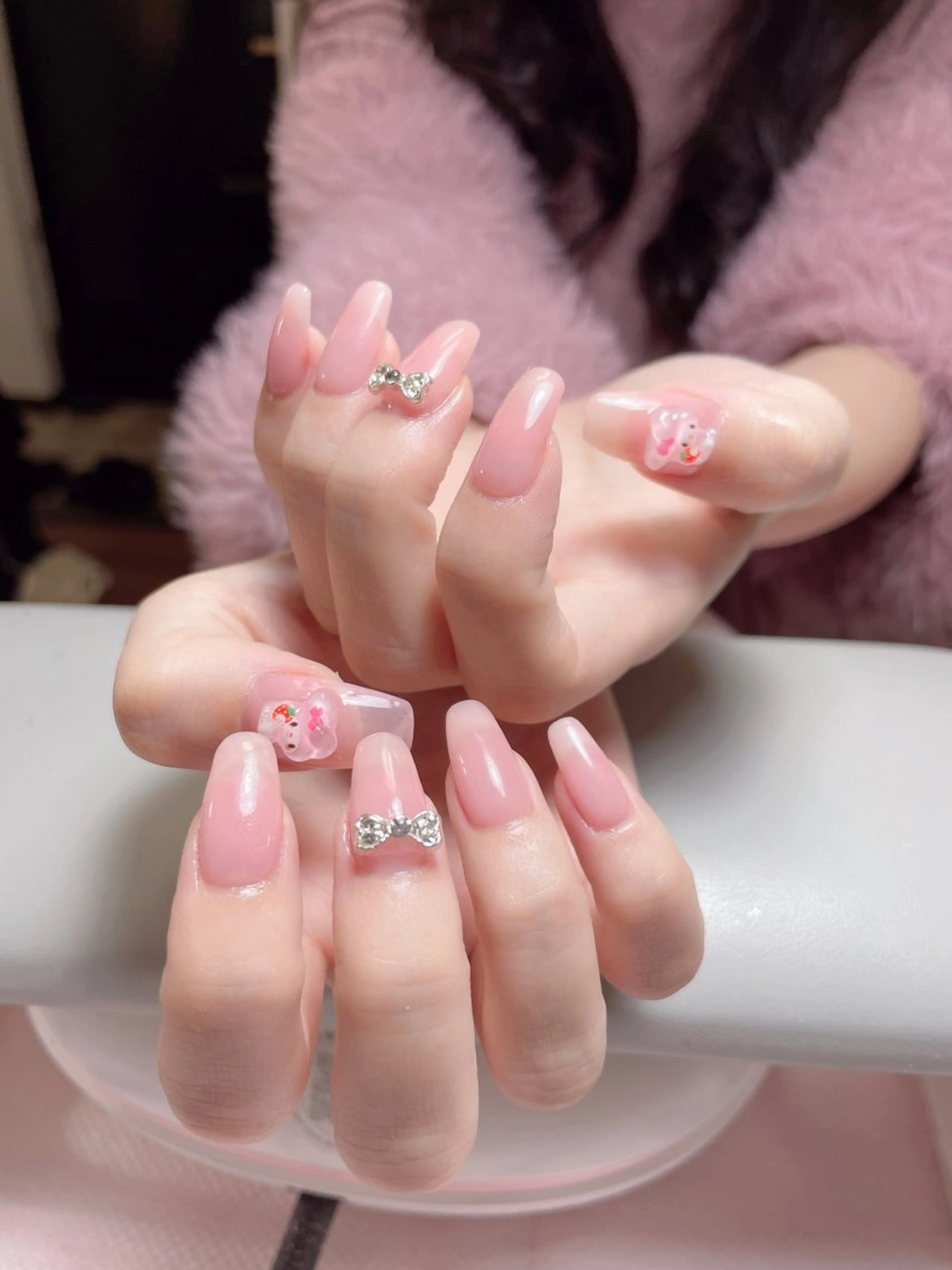 ネイル FanFan 長さ出し専門のネイルデザイン