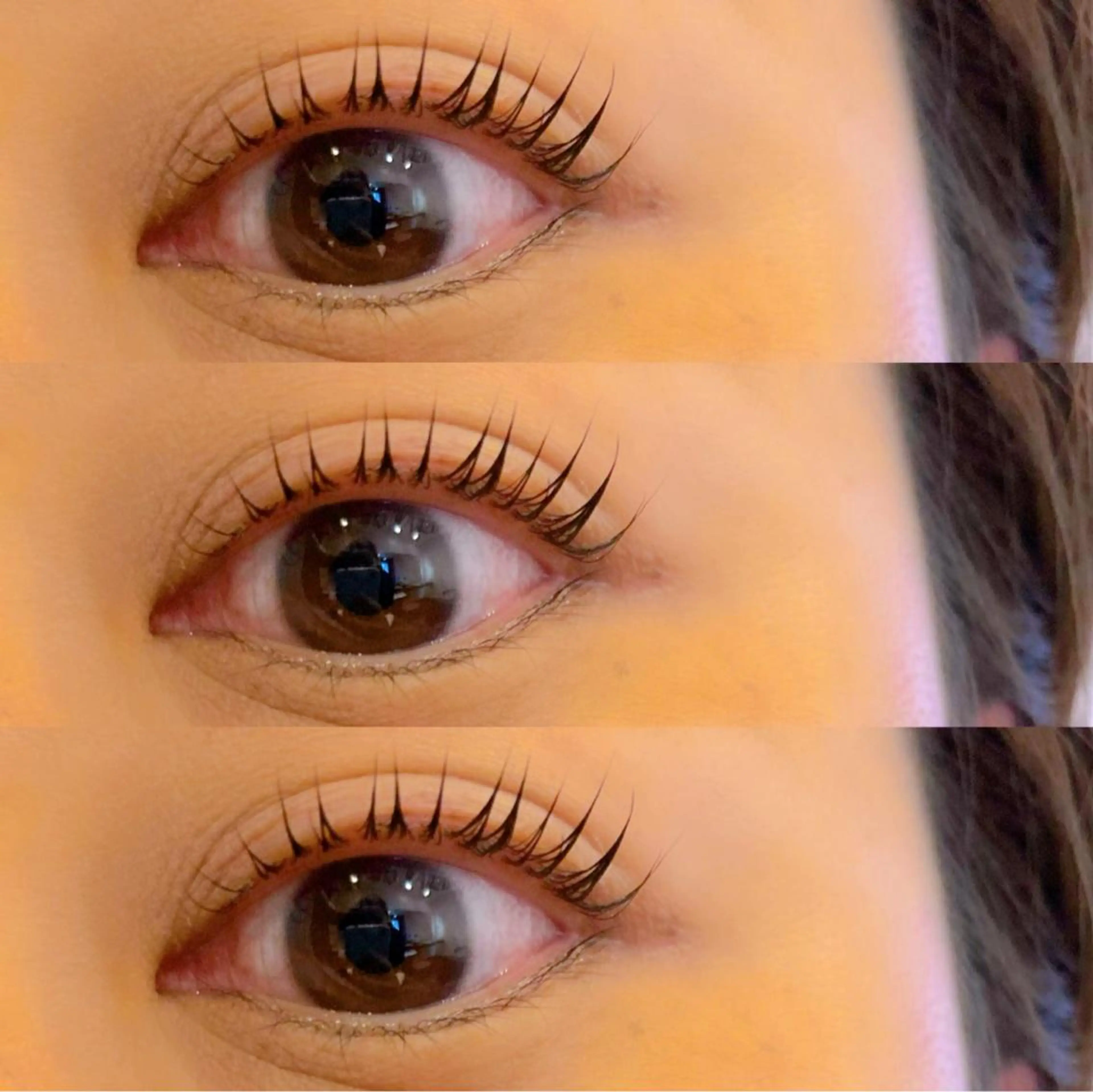 マツエク・マツパ 一重×まつ毛パーマ マツパ Earth coiffure beaute長野稲田店所属・林 愛子のマツエク・マツパデザイン