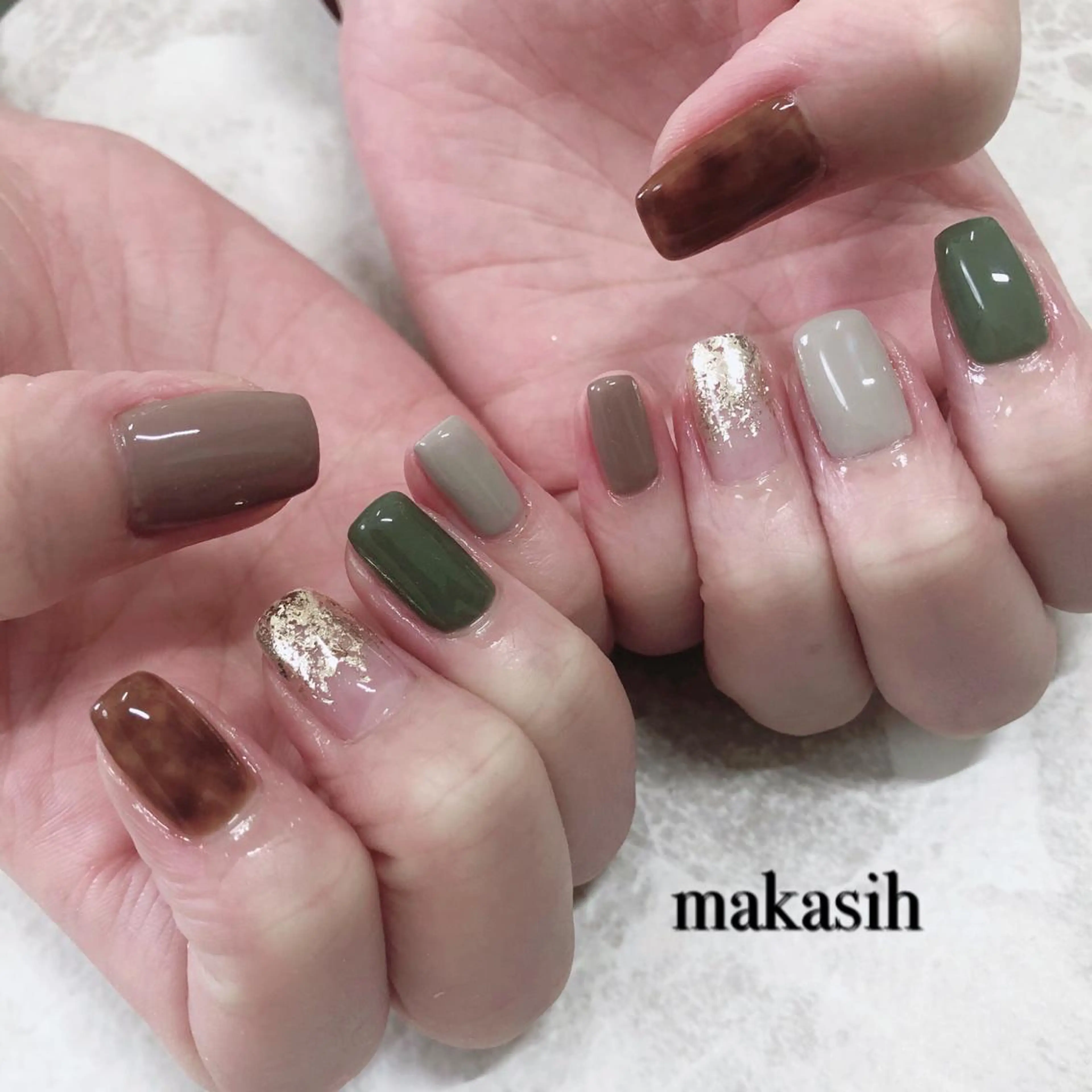 ネイル べっ甲ネイル 濱田 美菜子のエステ・リラクイメージ