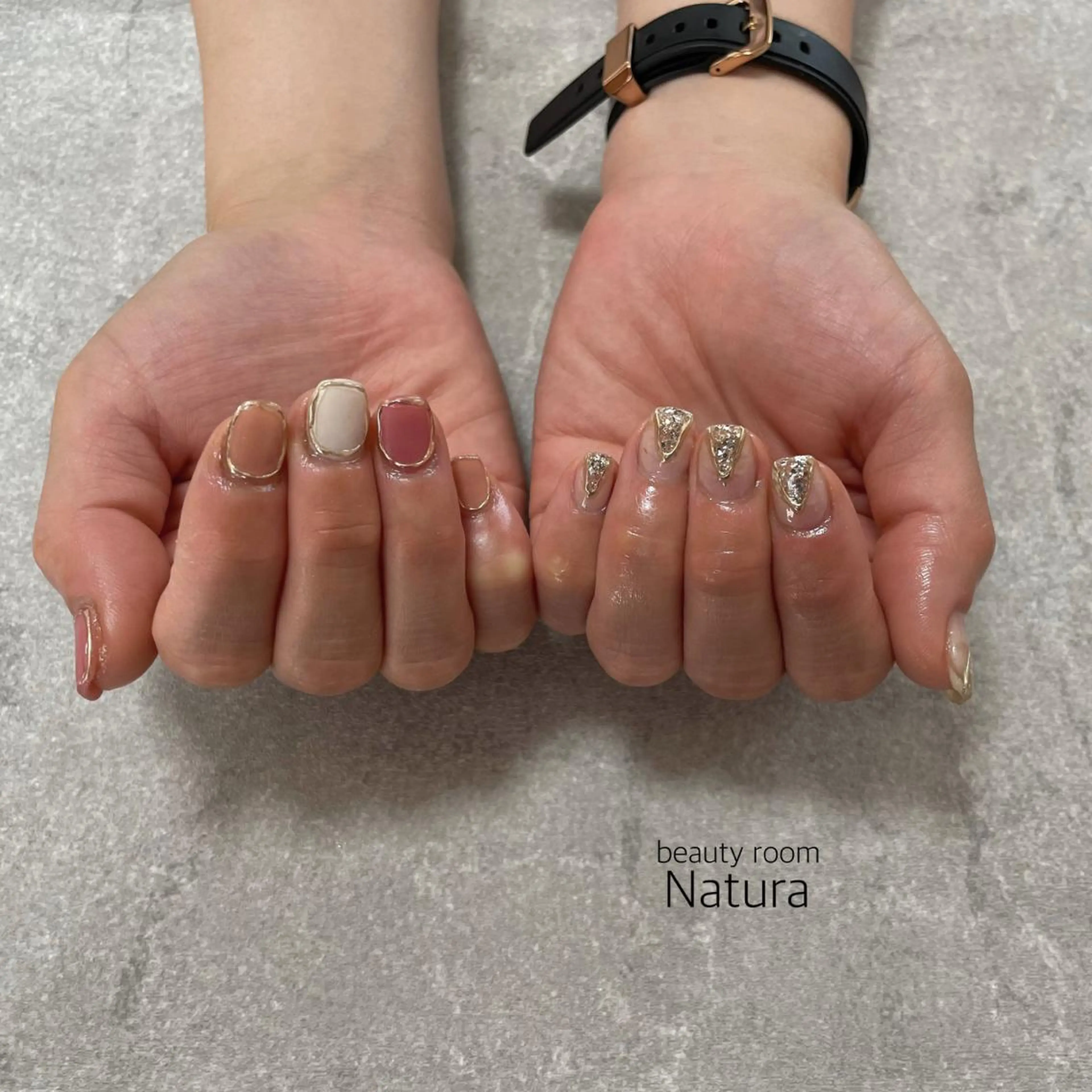 ネイル ハンドネイル beautyroom Naturaのネイルデザイン