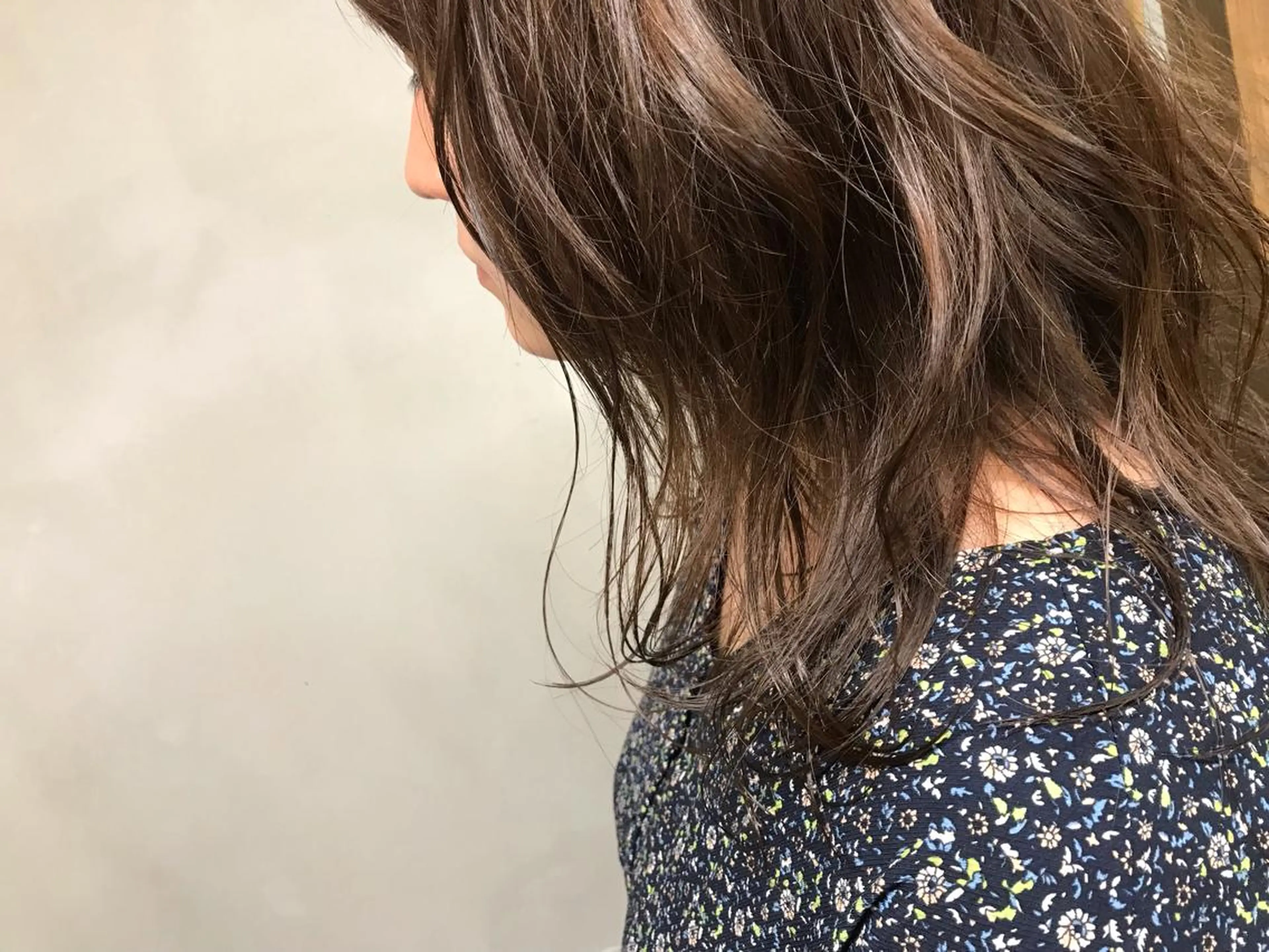 セミロング 韓国 / 中国ヘア 🦋Noniのヘアスタイル