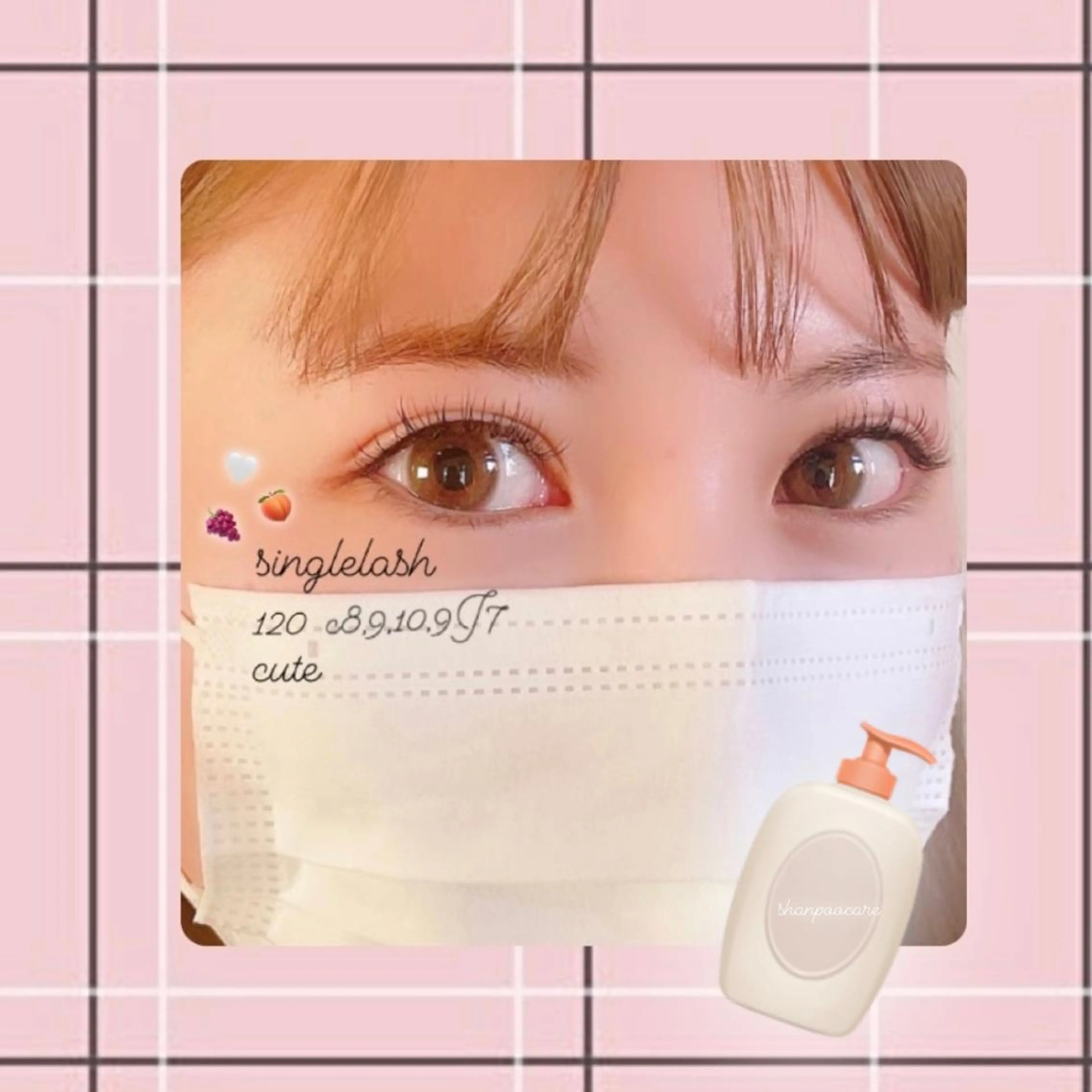 マツエク・マツパ キュート マツエク 片桐 星のマツエク・マツパデザイン