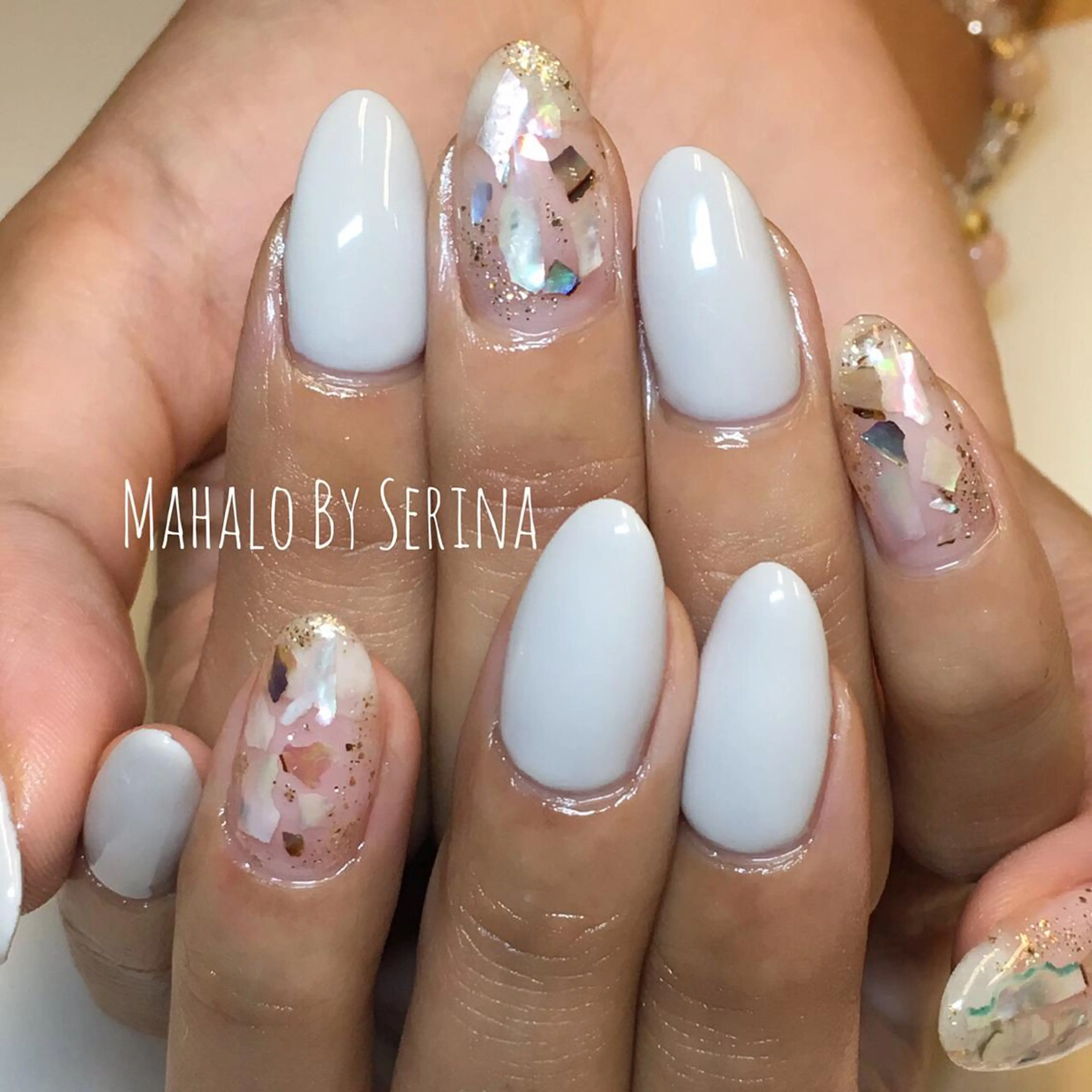 セミロング ネイル SUNNY BAE. SERINAのネイルデザイン