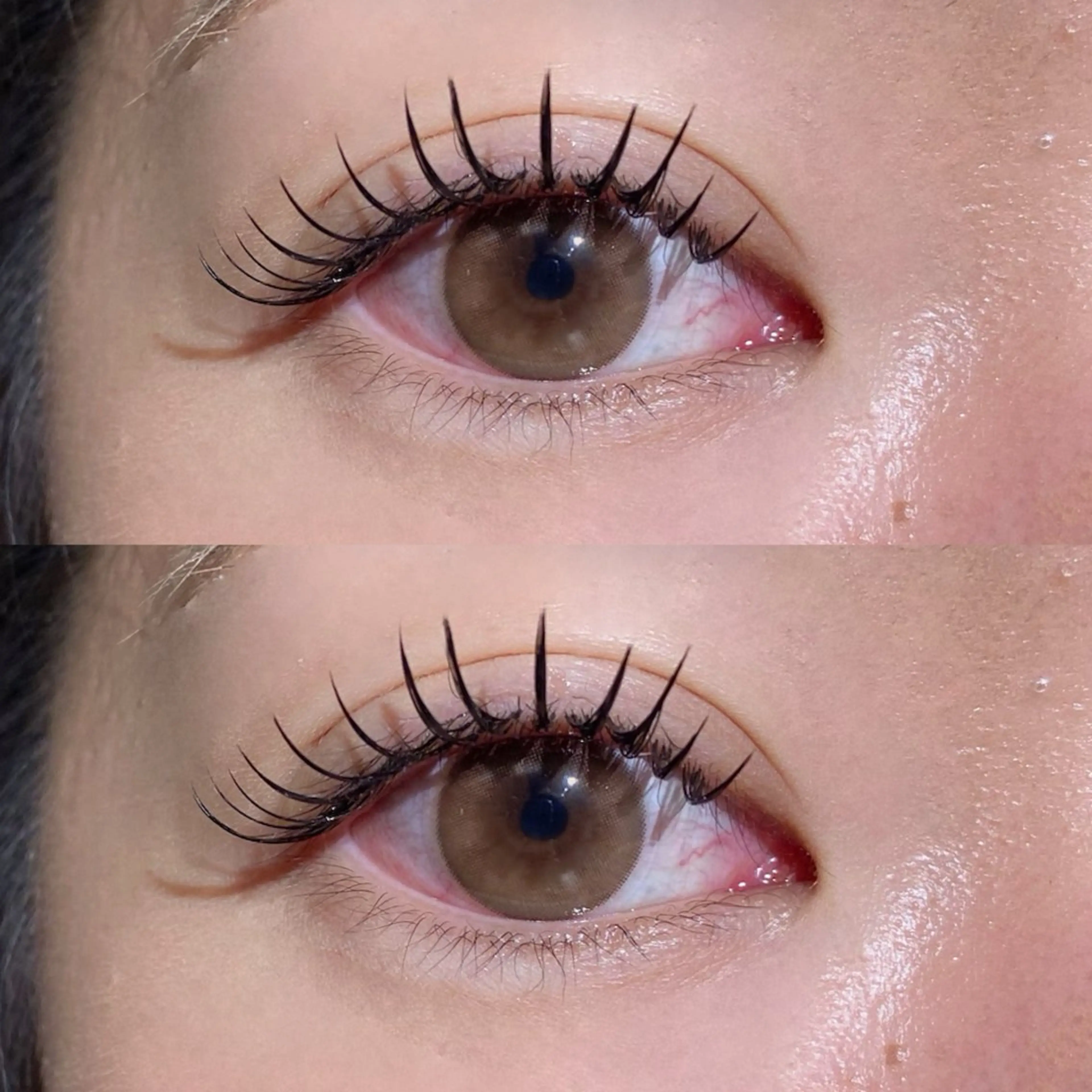 LEDエクステ120本（フラットラッシュ）オフ代550円別途でかかります。の写真