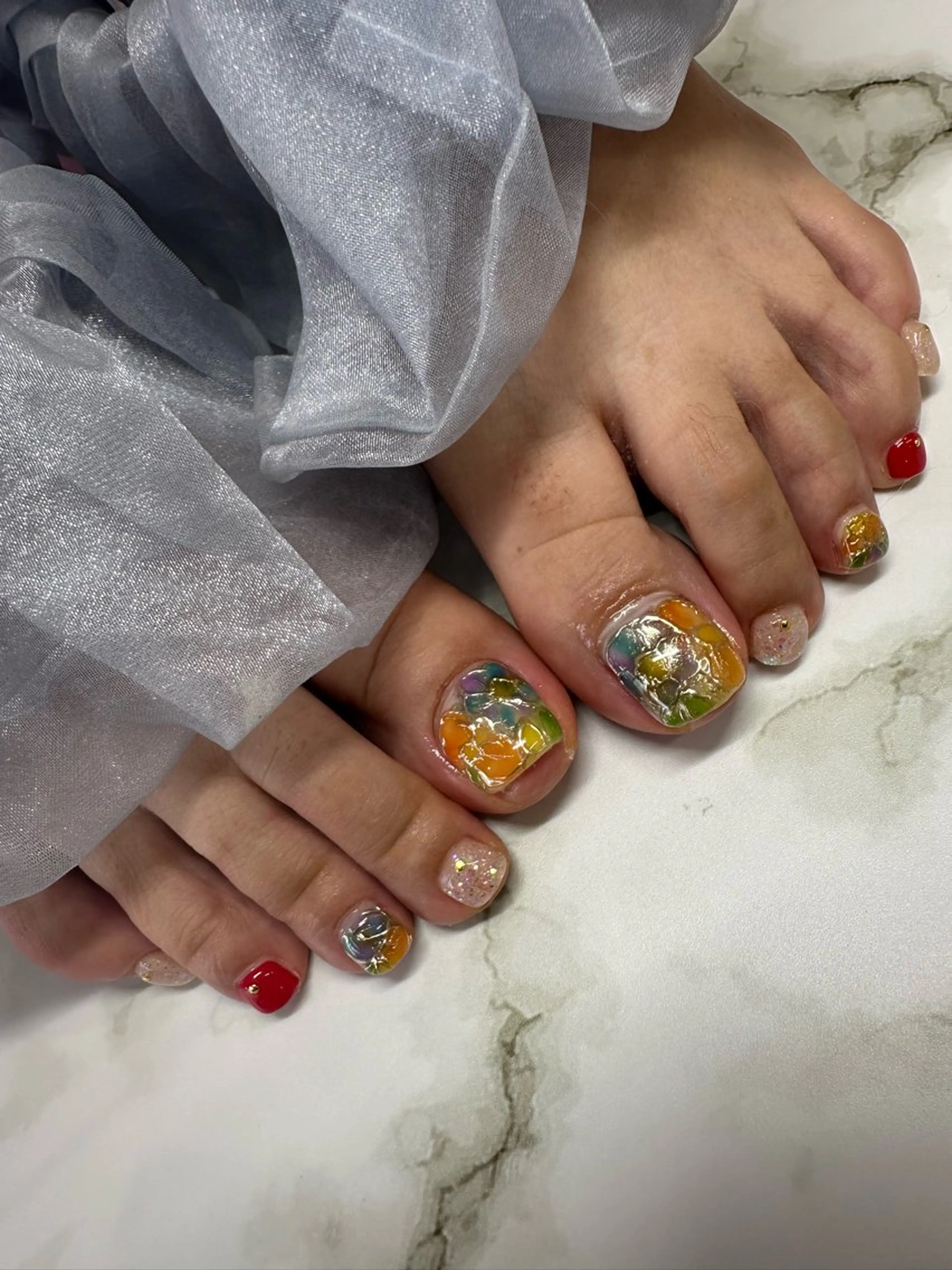 ネイル フットネイル Nail's AOAQUA所属・AOAQUA SHIORIのネイルデザイン