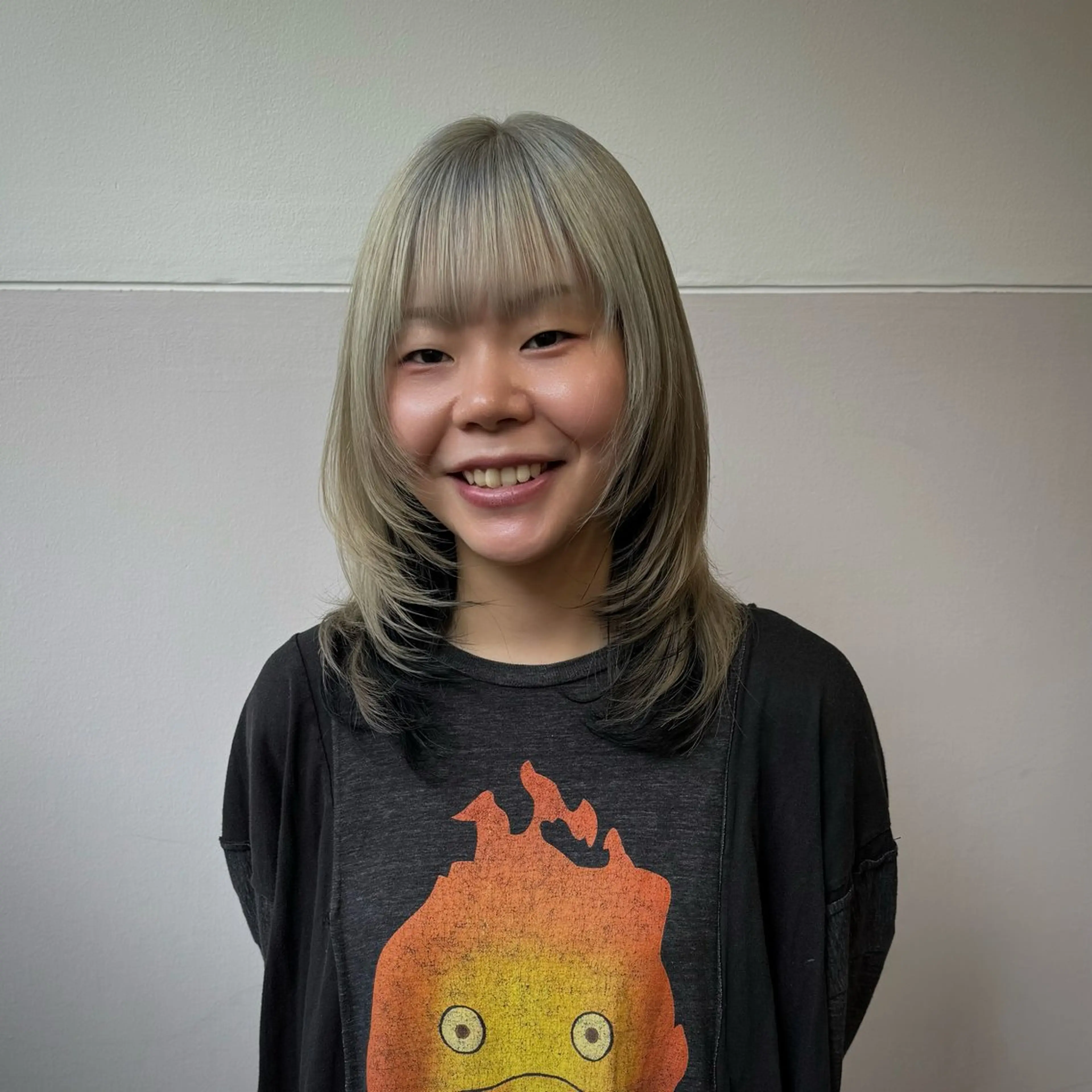 ミディアム INORI|レイヤー |ハッシュカットのヘアスタイル