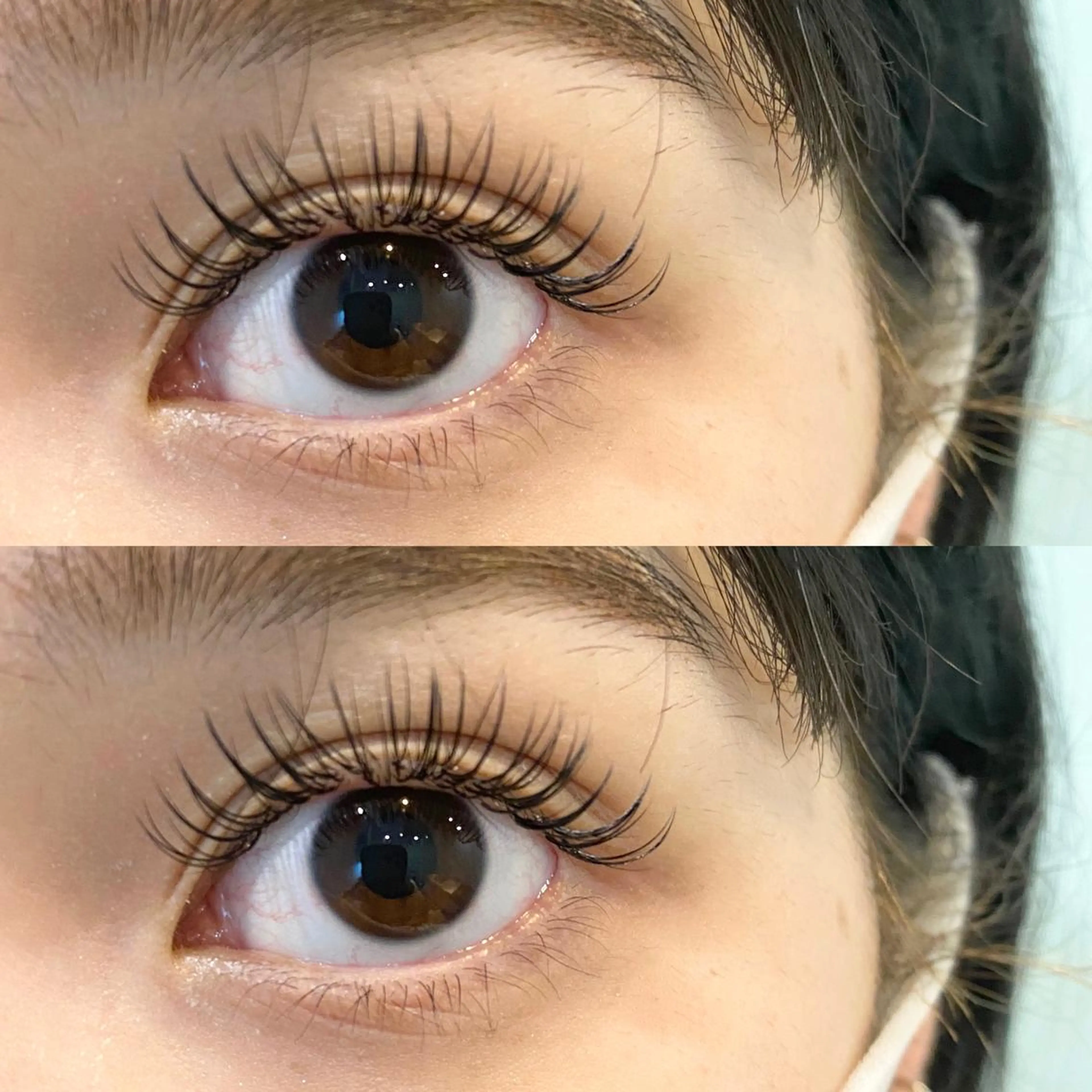 マツエク・マツパ セーブル アップワードラッシュ K a N aのマツエク・マツパデザイン