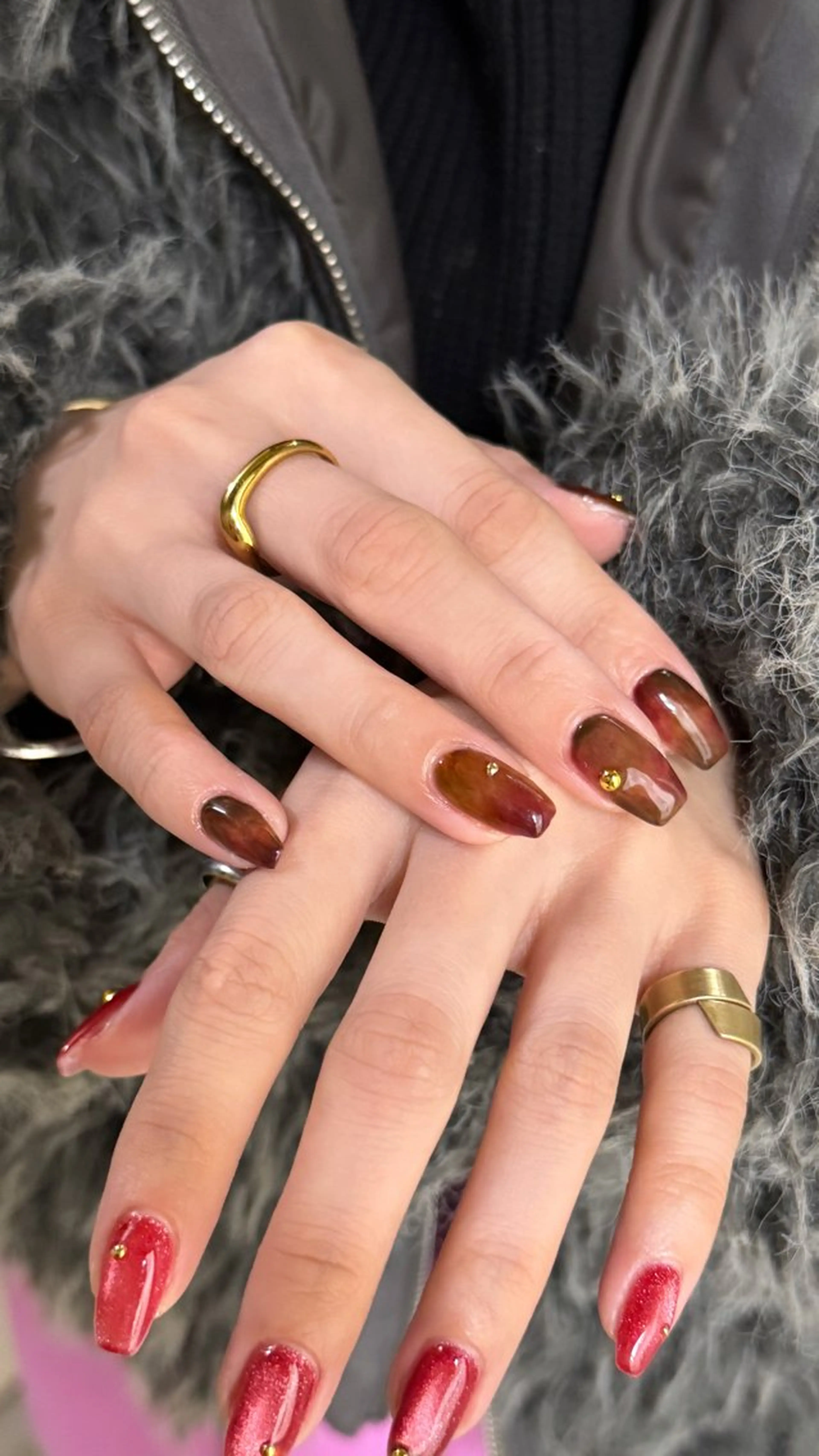 ネイル 五百路 蛍来のネイルデザイン