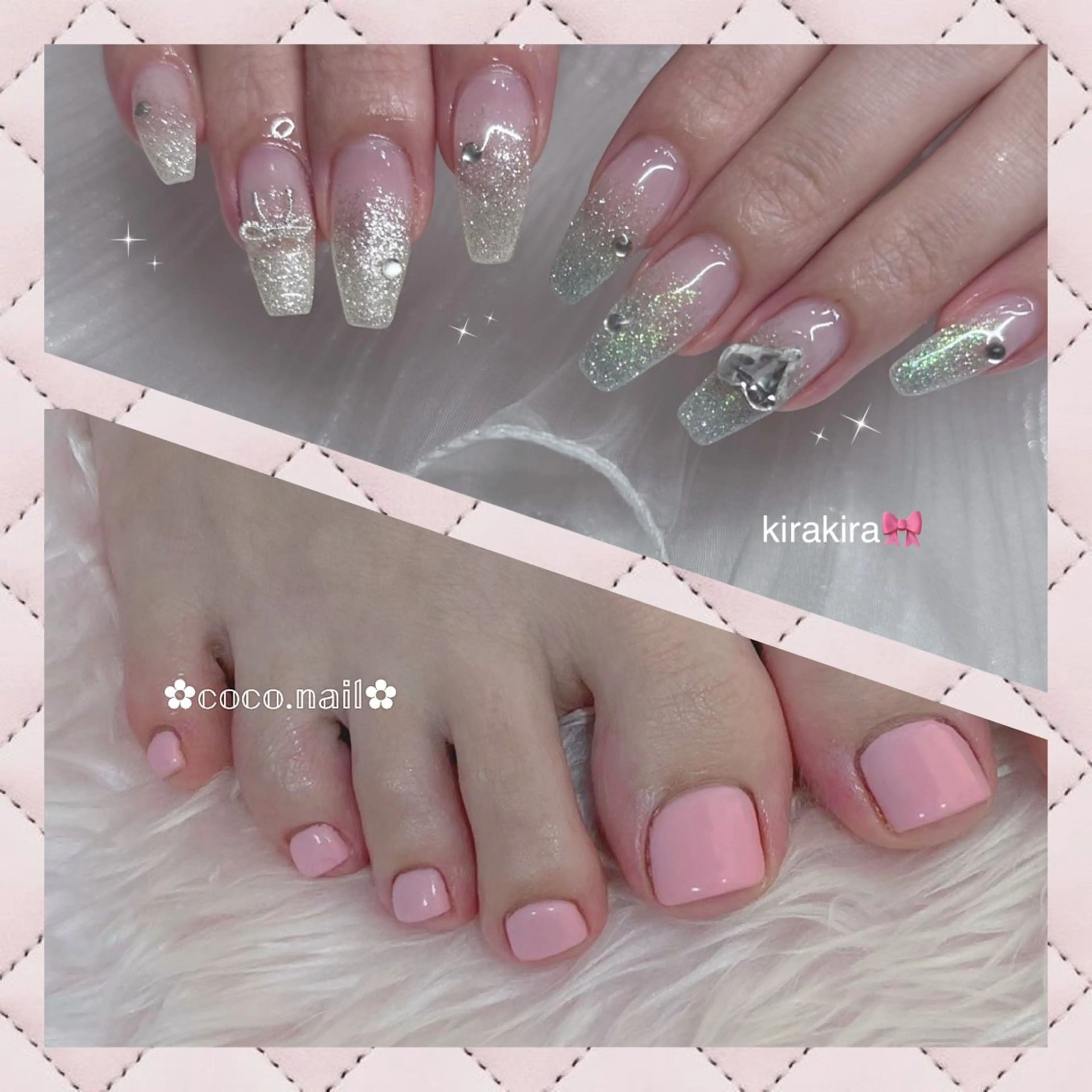 セットメニュー🫧ハンドandフット✨(ハンドフット2本までアート🤍)の写真