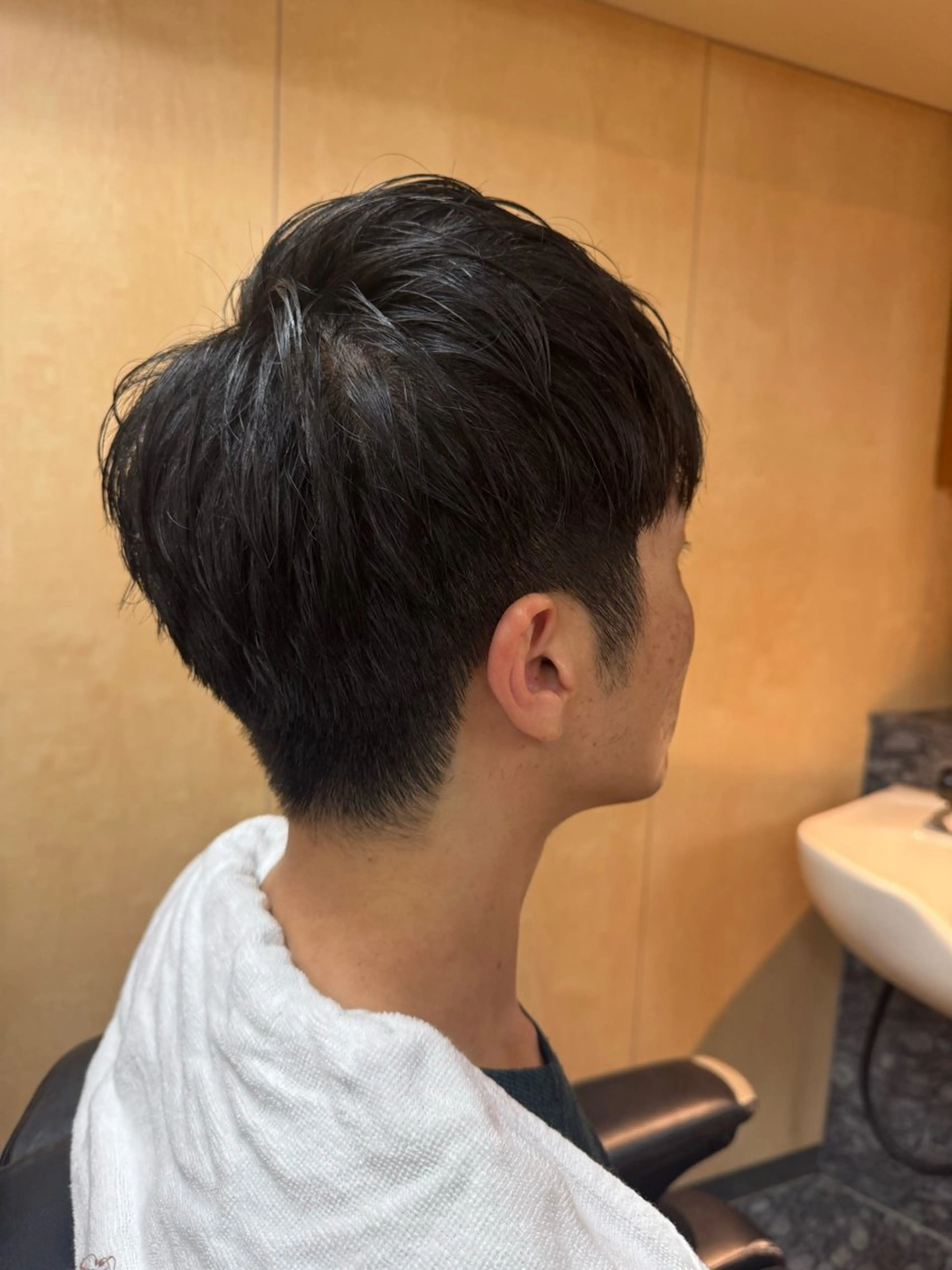 ミディアム いしだ かりなのヘアスタイル