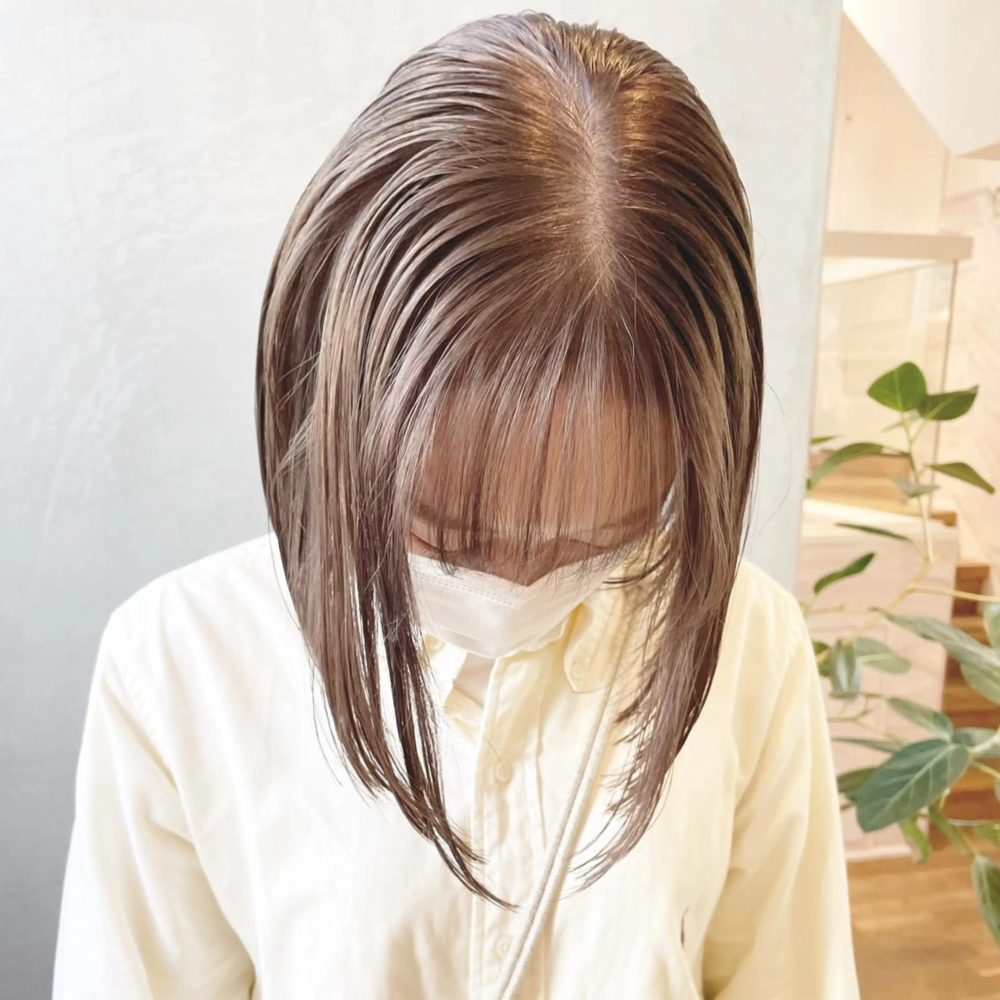 ミディアム カラー 🫧透明感ヘア🫧 🧸竹花　彩希🧸のヘアスタイル