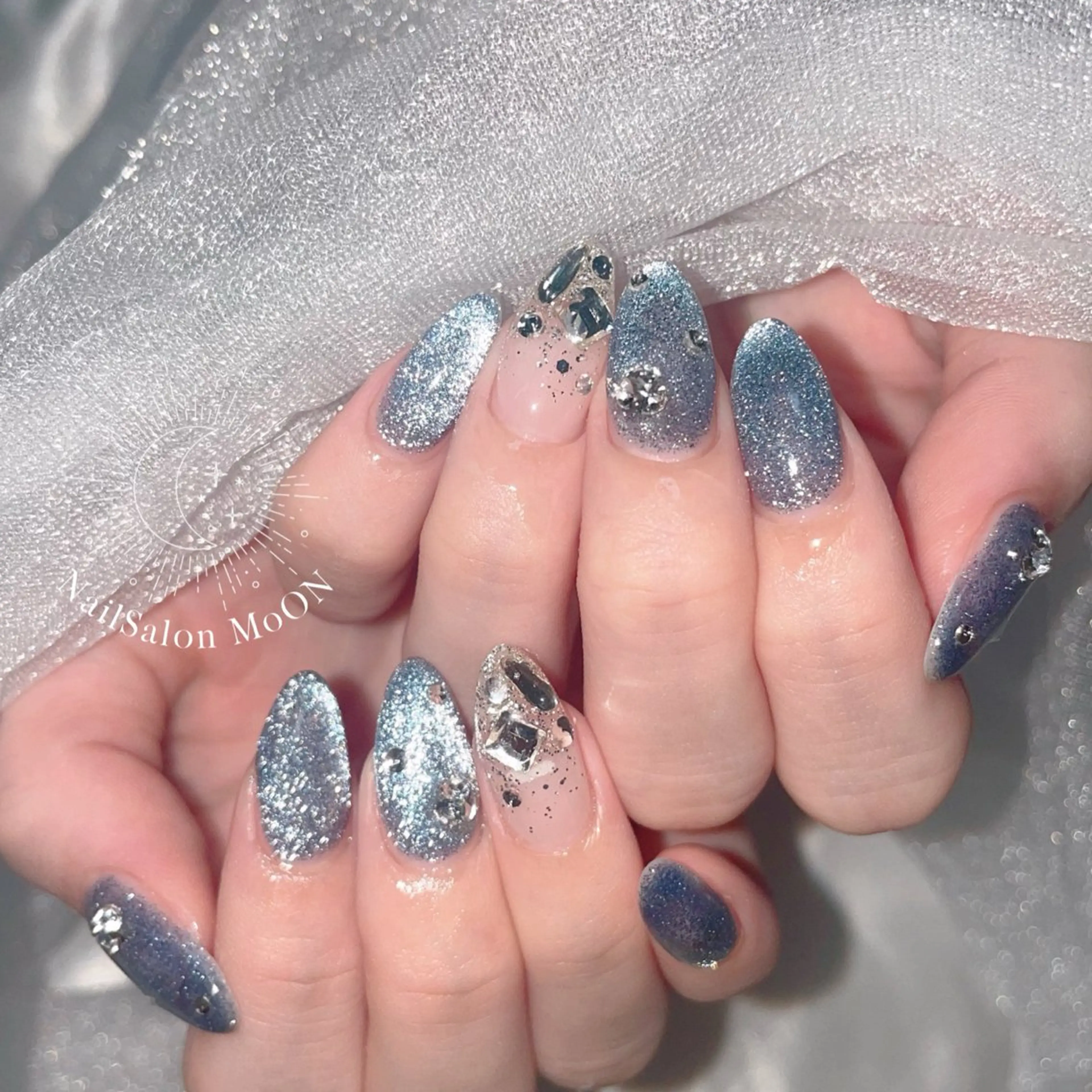 ネイル ハンドネイル ハンドケア MoON...❤︎ MeGuのネイルデザイン