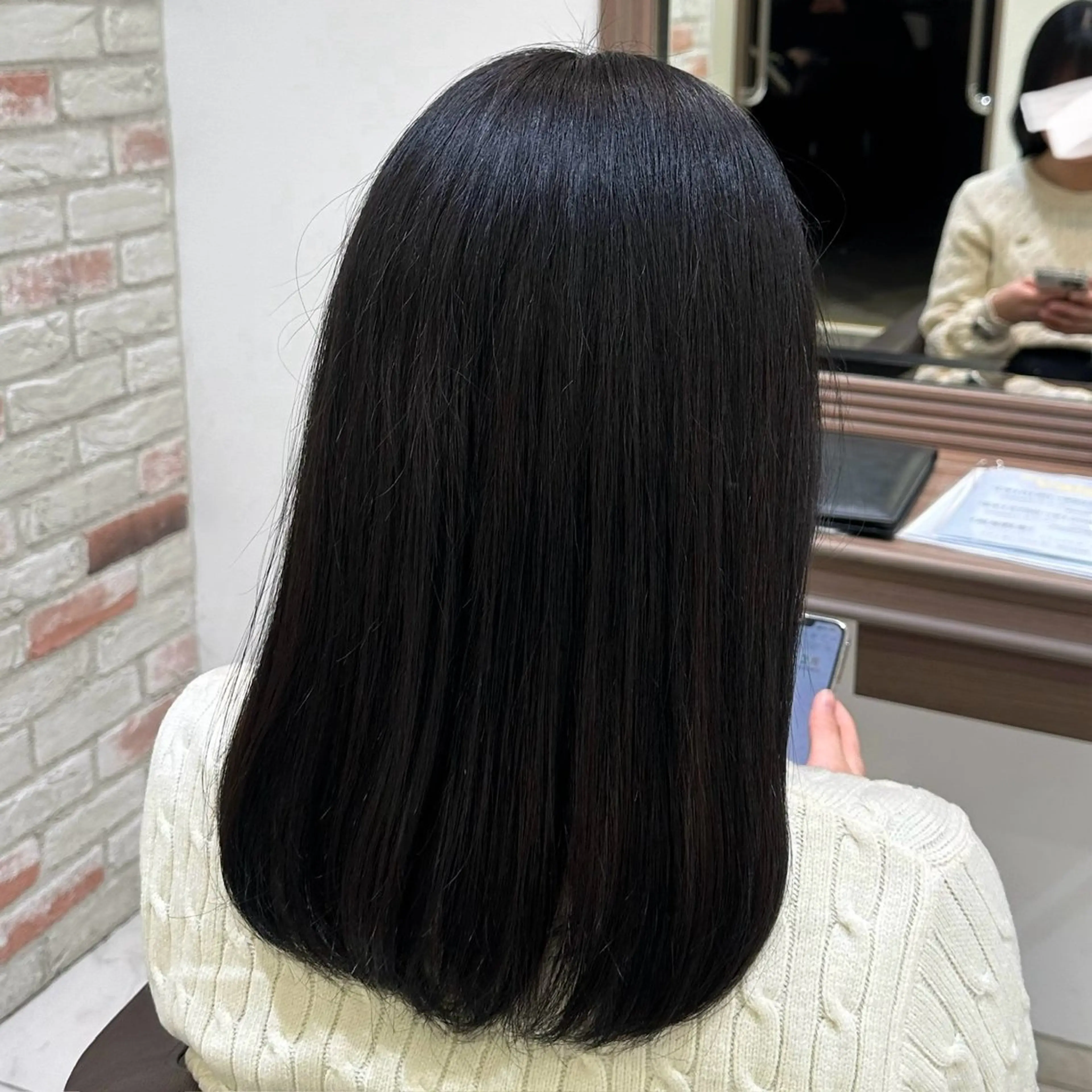 ミディアム カラー ヘアカラー 𓍯暖色/韓国風 田中沙羅‎𓍯のヘアスタイル