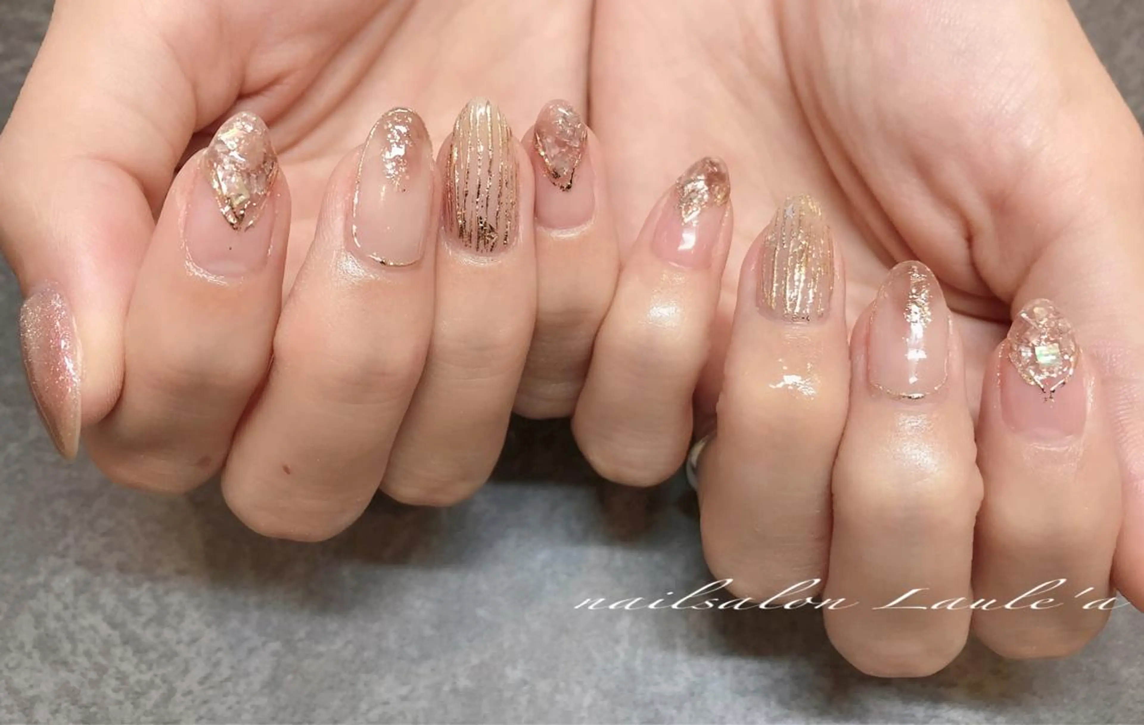 ネイル ハンドネイル nailsalon Laule'aのネイルデザイン