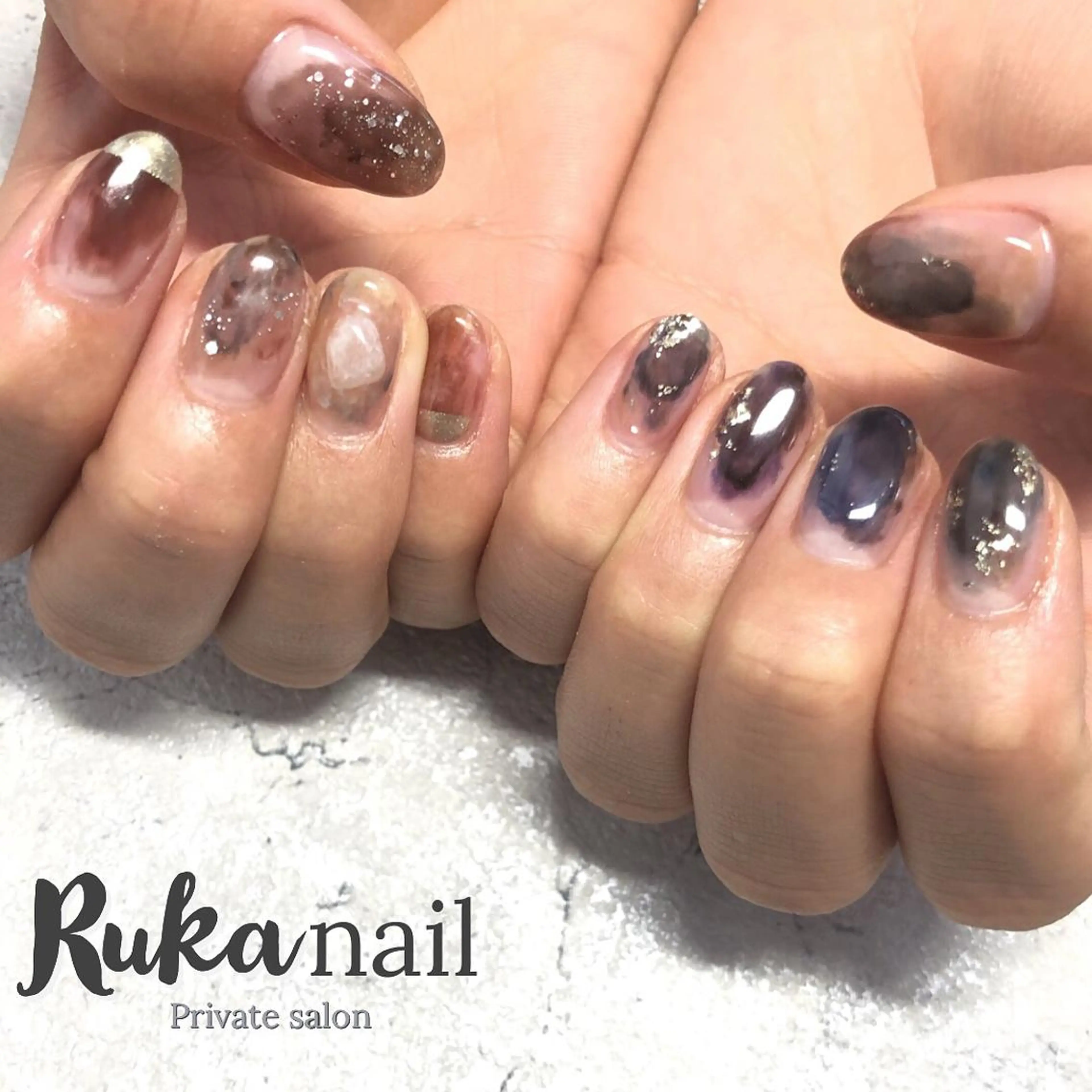 ネイル 丸川 遥のネイルデザイン