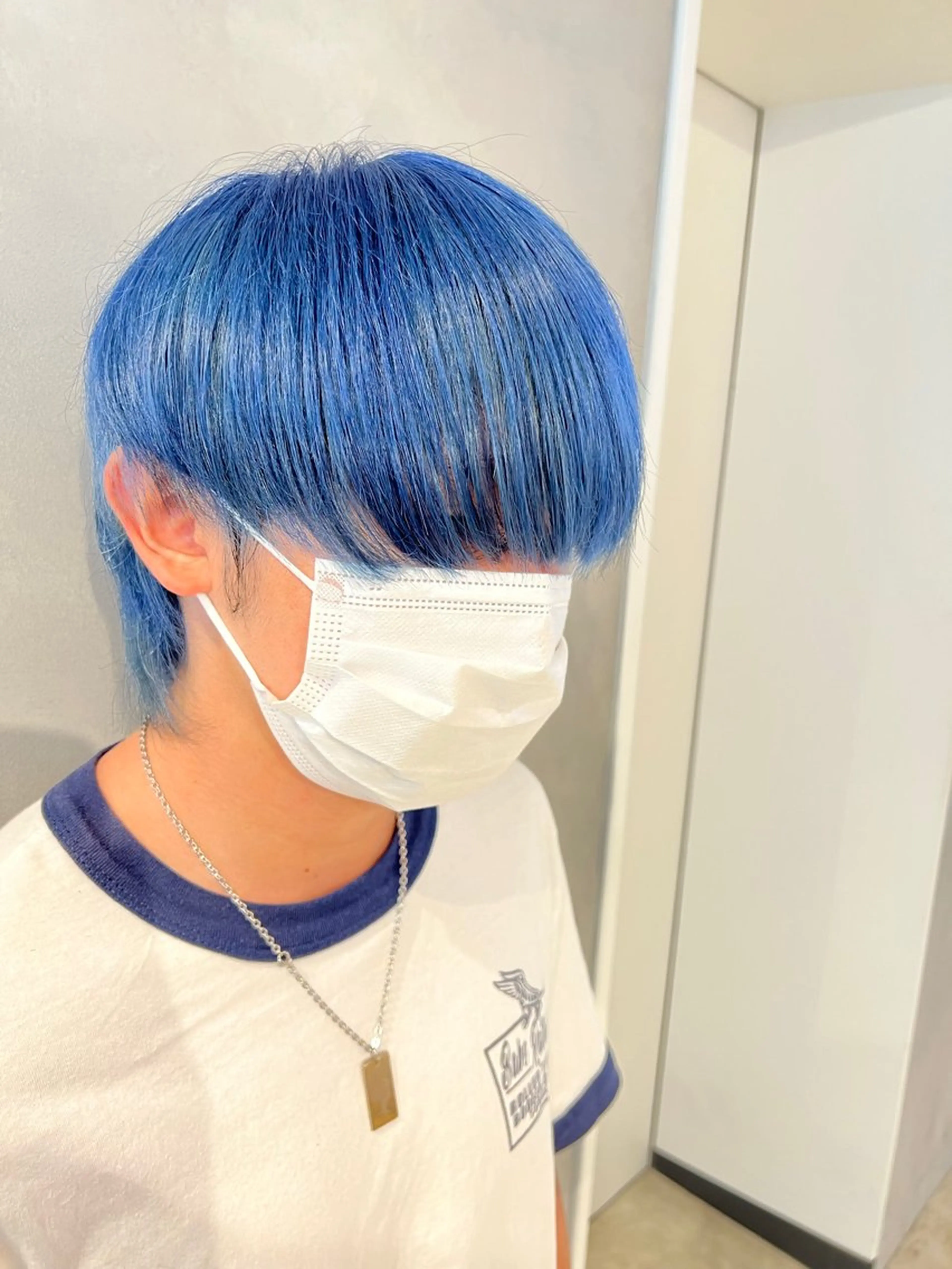 ショート カラー メンズ カラースペシャリスト ・齊藤 羽瑠輝のヘアスタイル