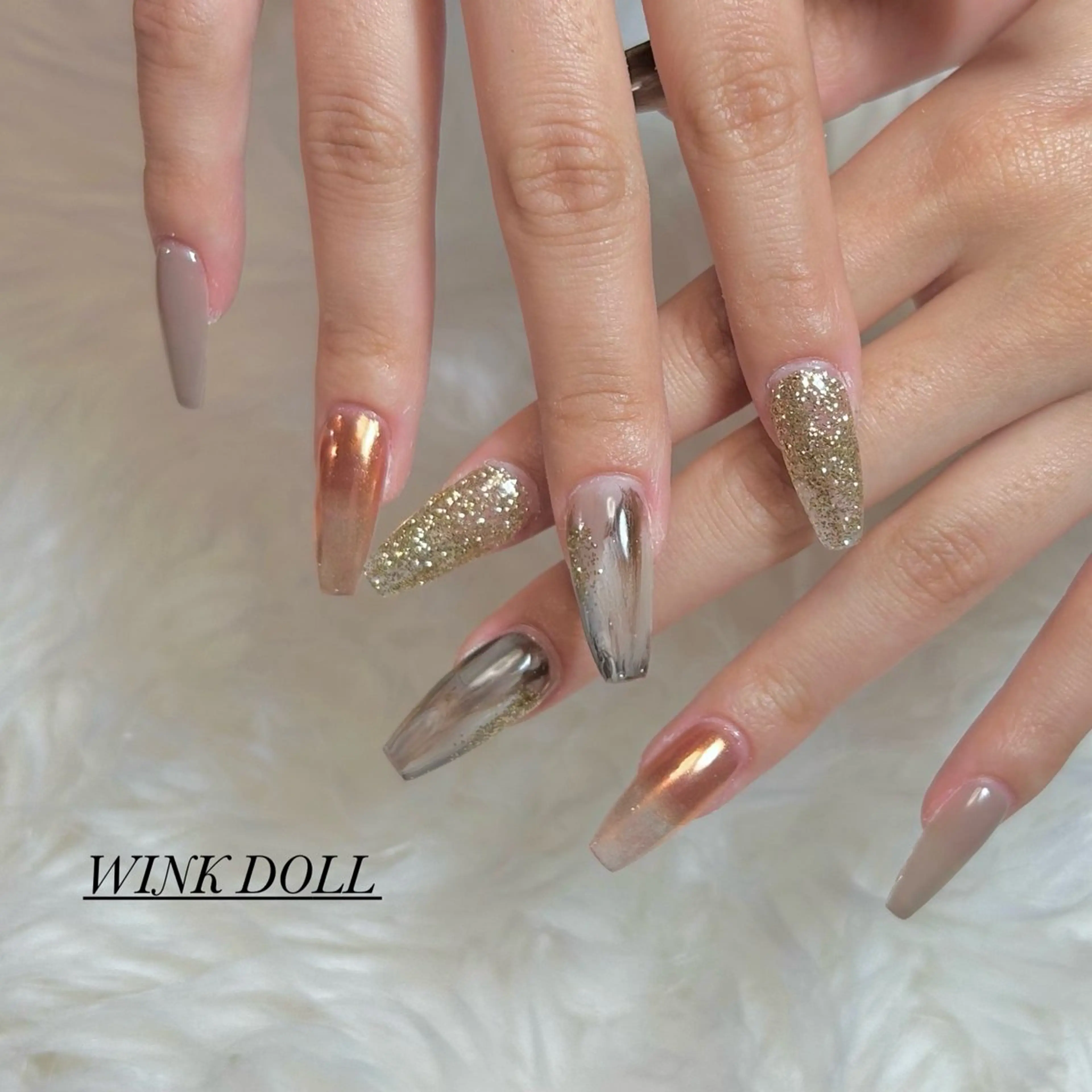 オフあり💎長さ出し10本定額デザインの写真