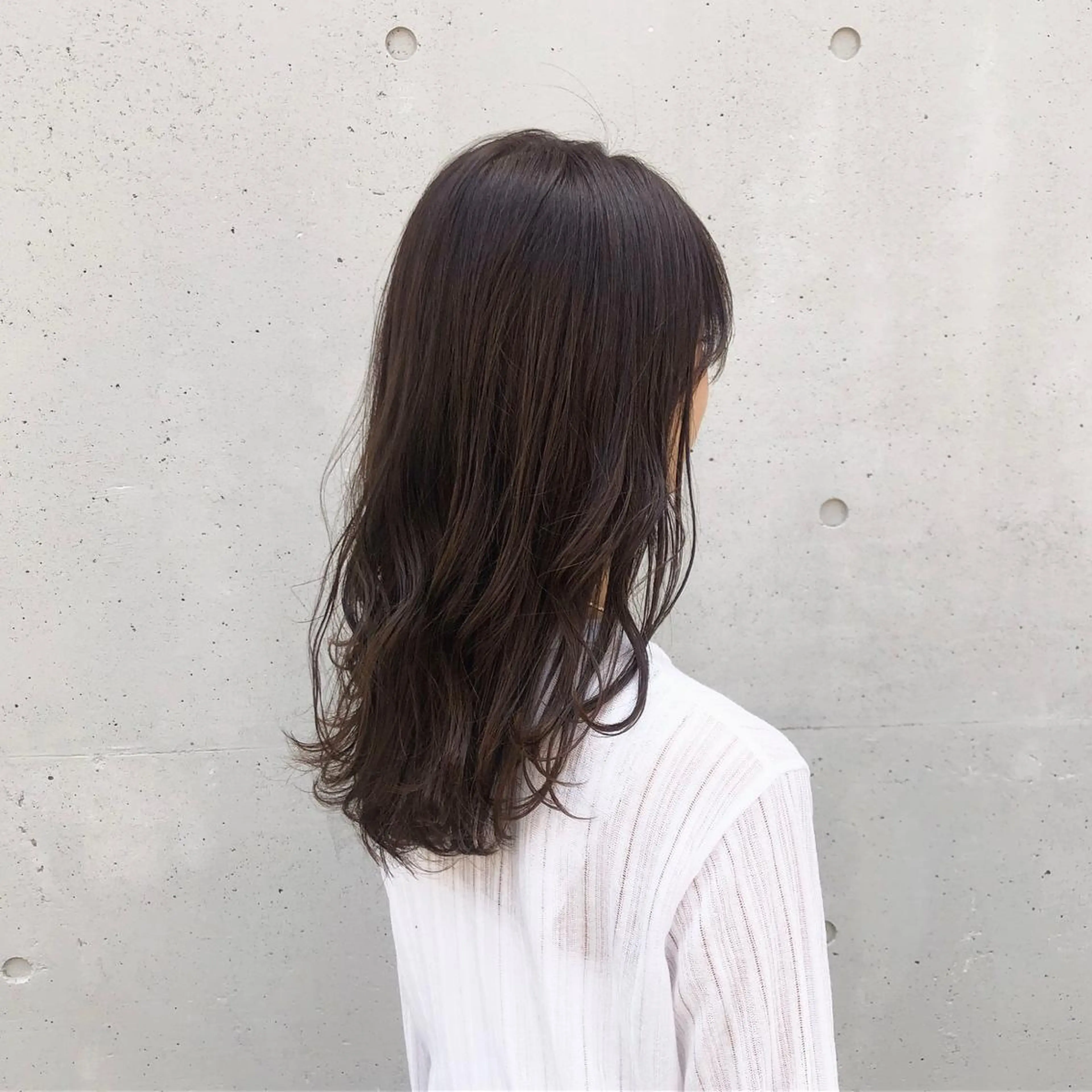 ロング カラー ヘアアレンジ 透明感カラー グレージュ カット ヘアカラー トリートメント 酸性縮毛矯正🧴韓国 レイヤー/髪質改善のヘアスタイル