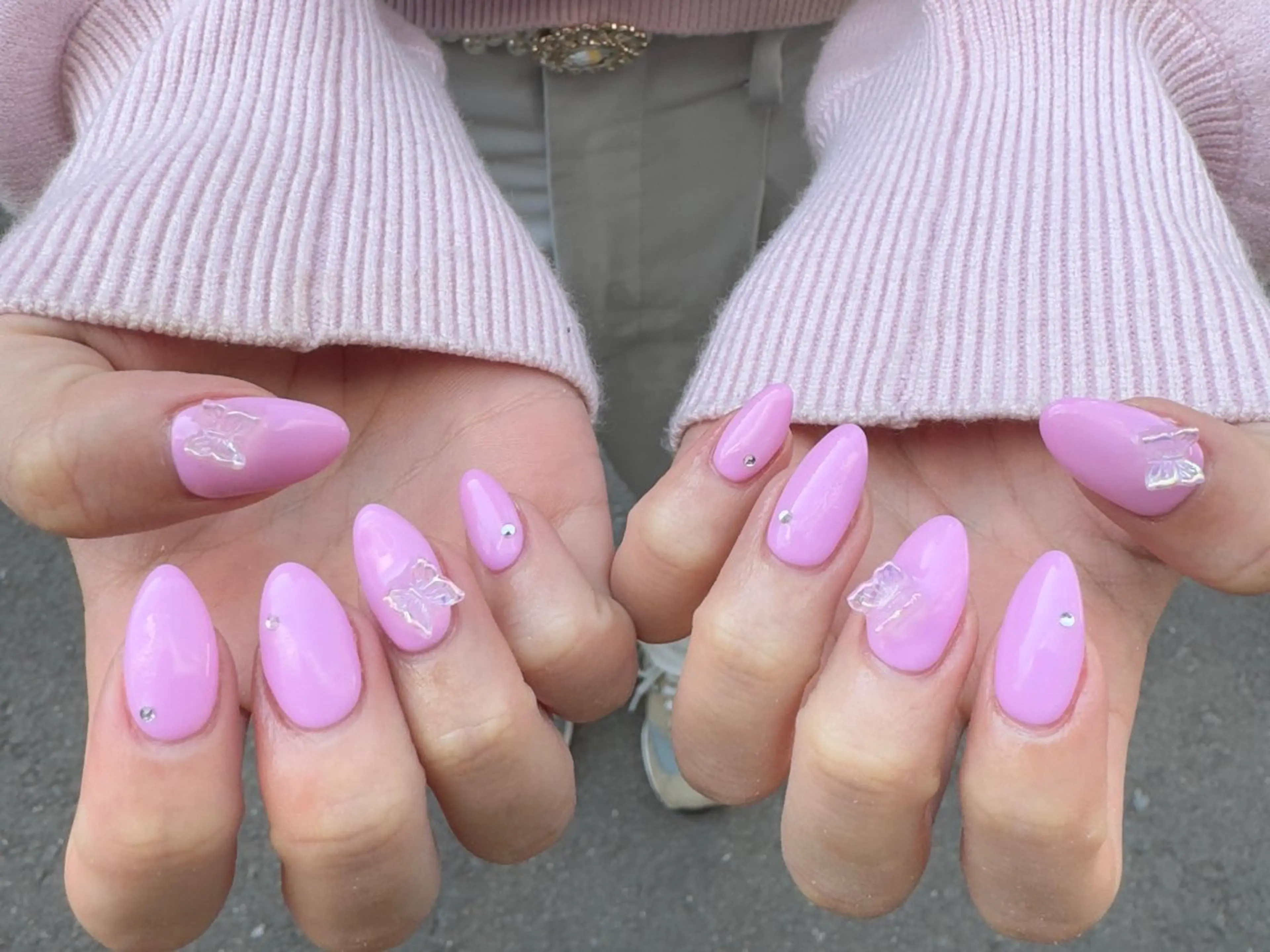 ネイル ワンカラーネイル ハンドネイル MH_ Nailのネイルデザイン
