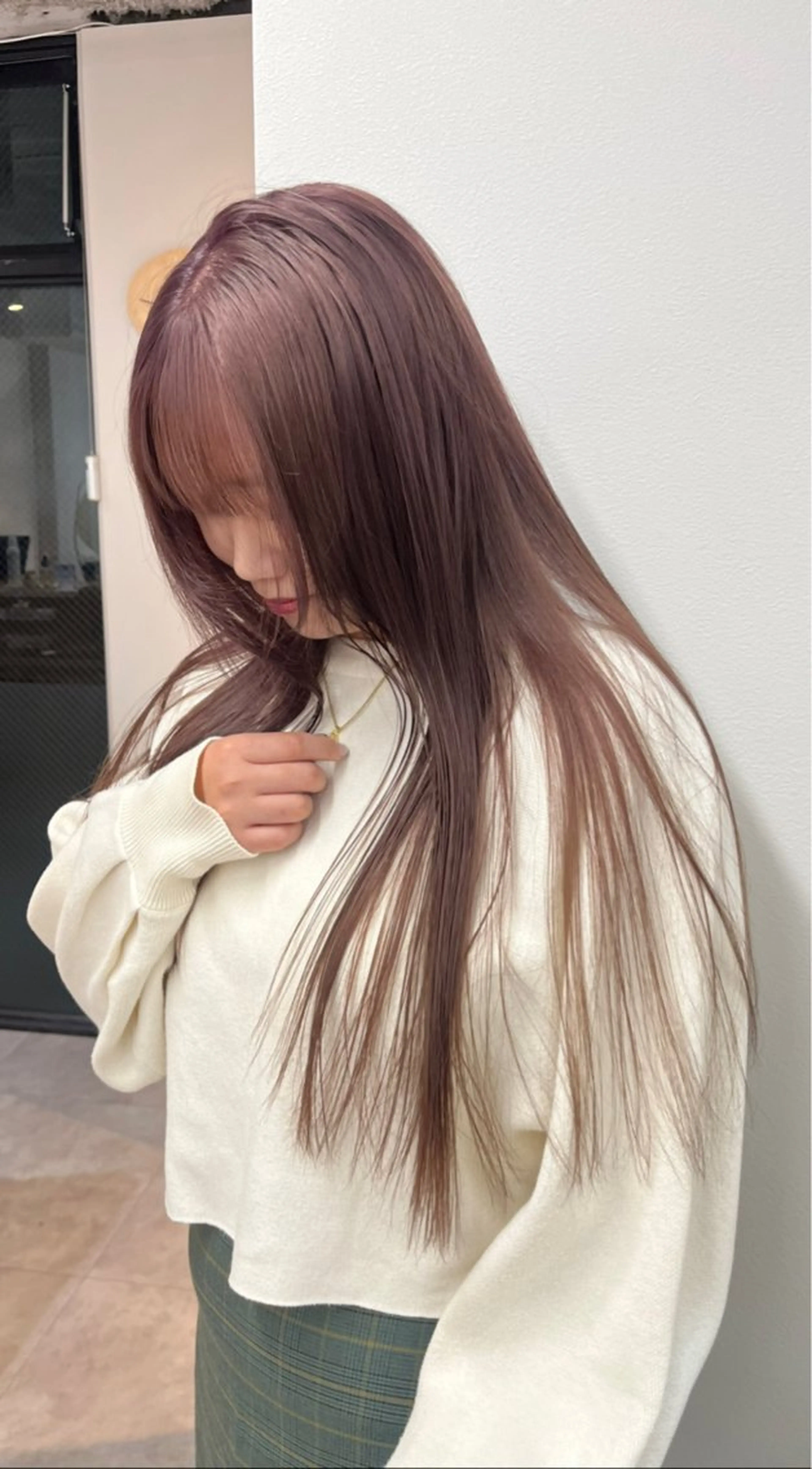 ロング カラー aya/メンズヘア/ メンズカット/ボブのヘアスタイル