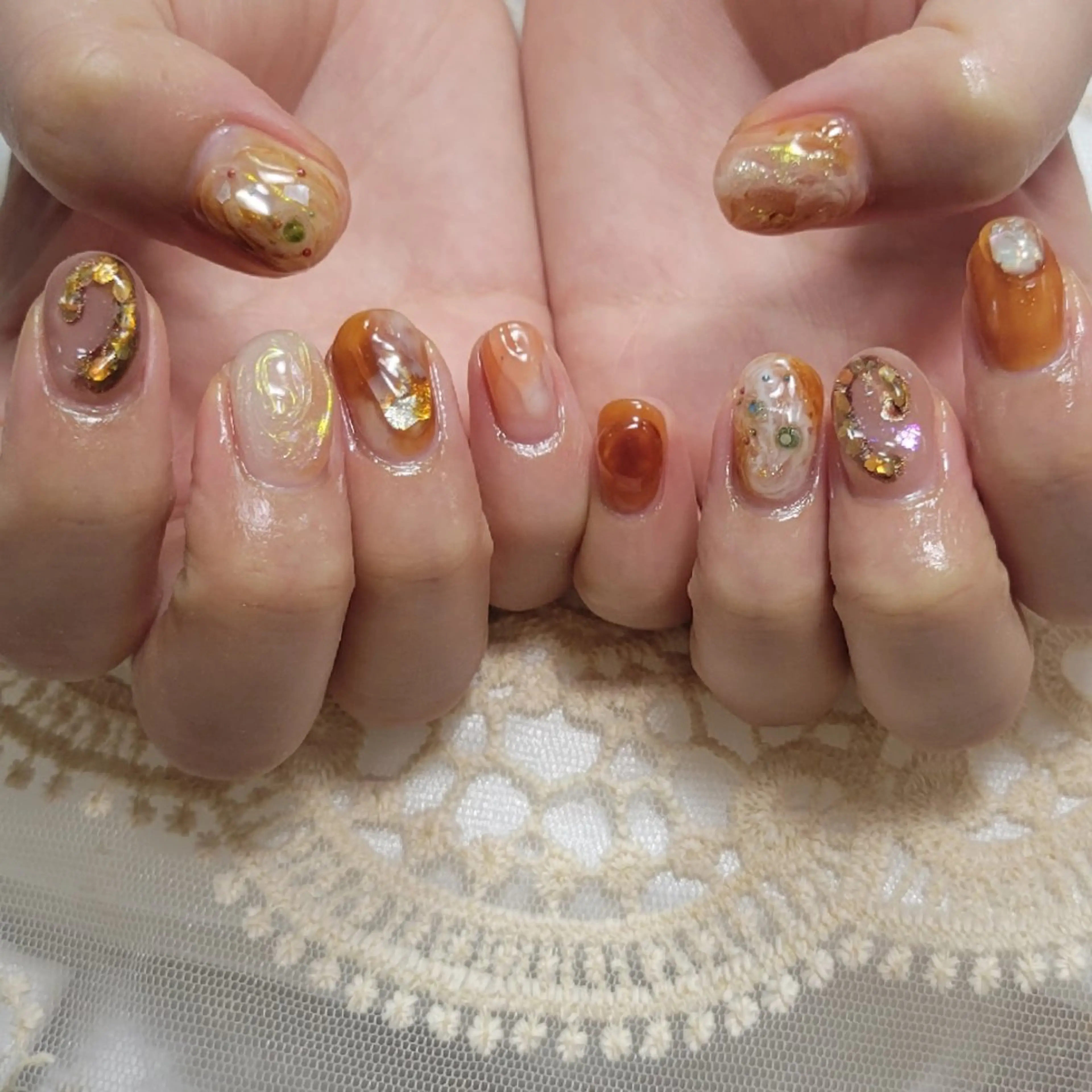 ネイル ハンドネイル ネイルサロンほっこり kanaのネイルデザイン